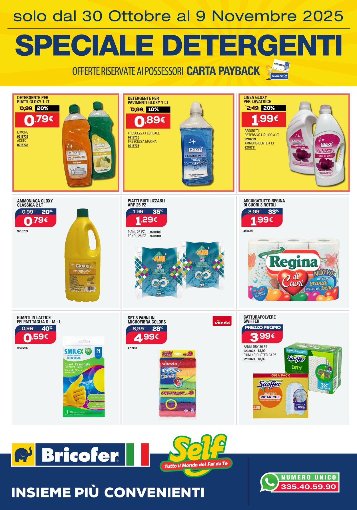 Volantino Bricofer 30.10.2025 - 09.11.2025