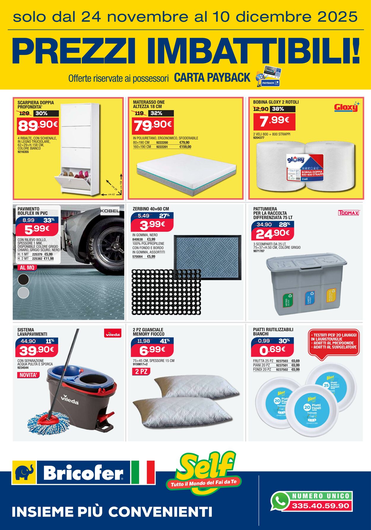 Volantino Bricofer 24.11.2025 - 10.12.2025