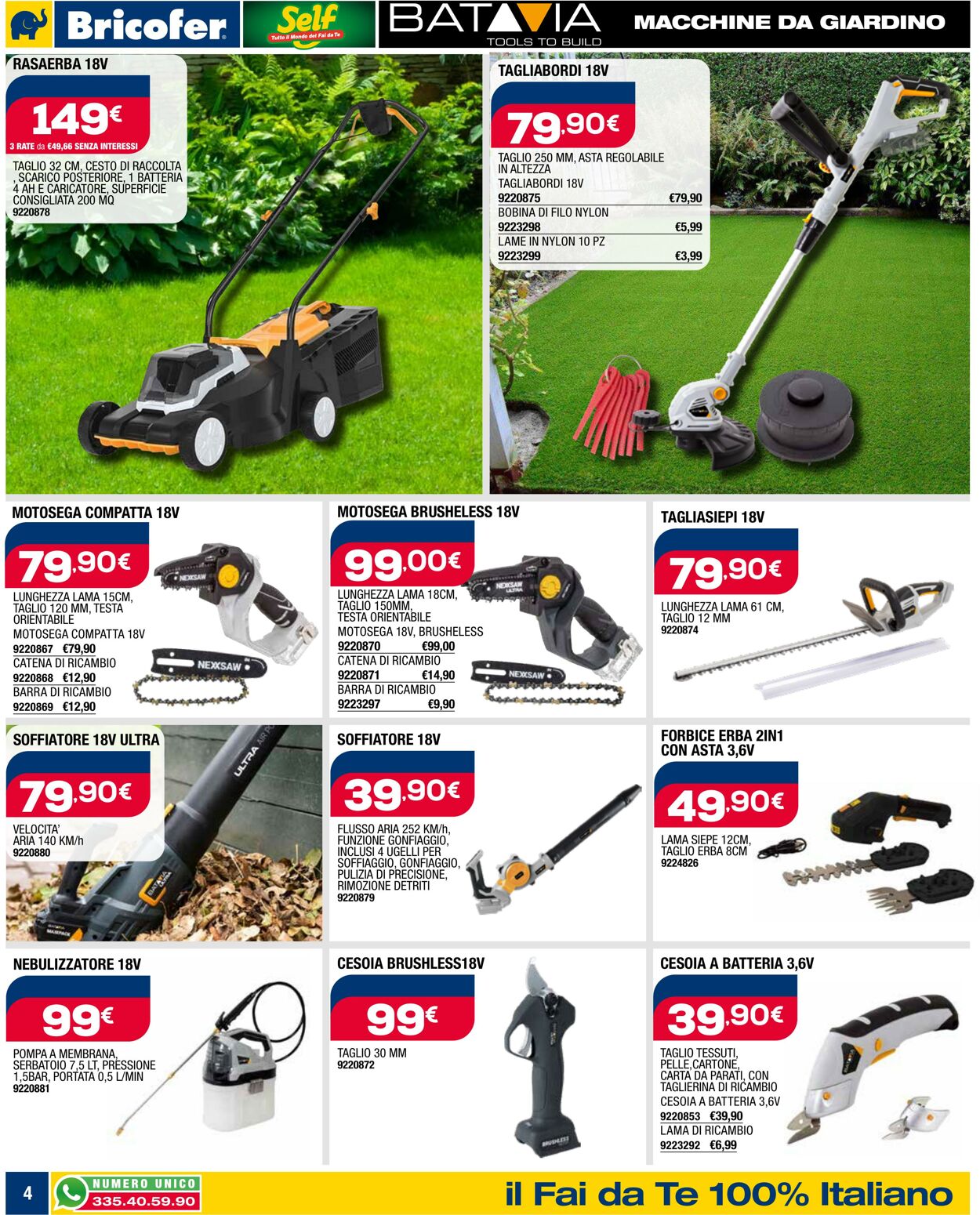Volantino Bricofer 29.05.2025 - 31.08.2025