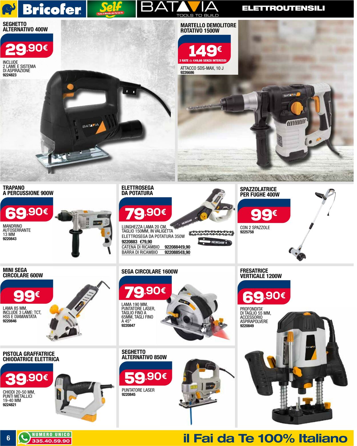 Volantino Bricofer 29.05.2025 - 31.08.2025