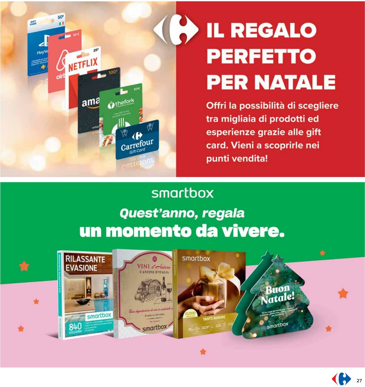 Volantino Carrefour 29.11.2022 - 12.12.2022