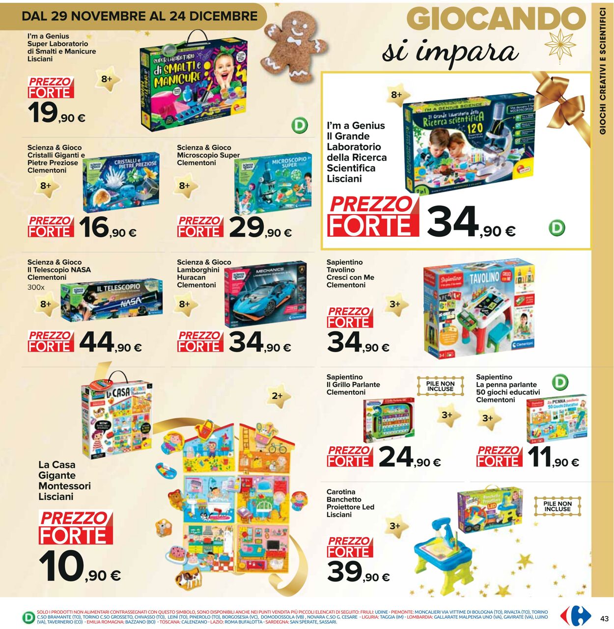 Volantino Carrefour 29.11.2022 - 12.12.2022