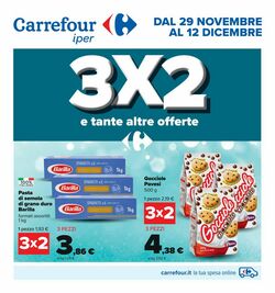 Volantino Carrefour 29.11.2022 - 12.12.2022