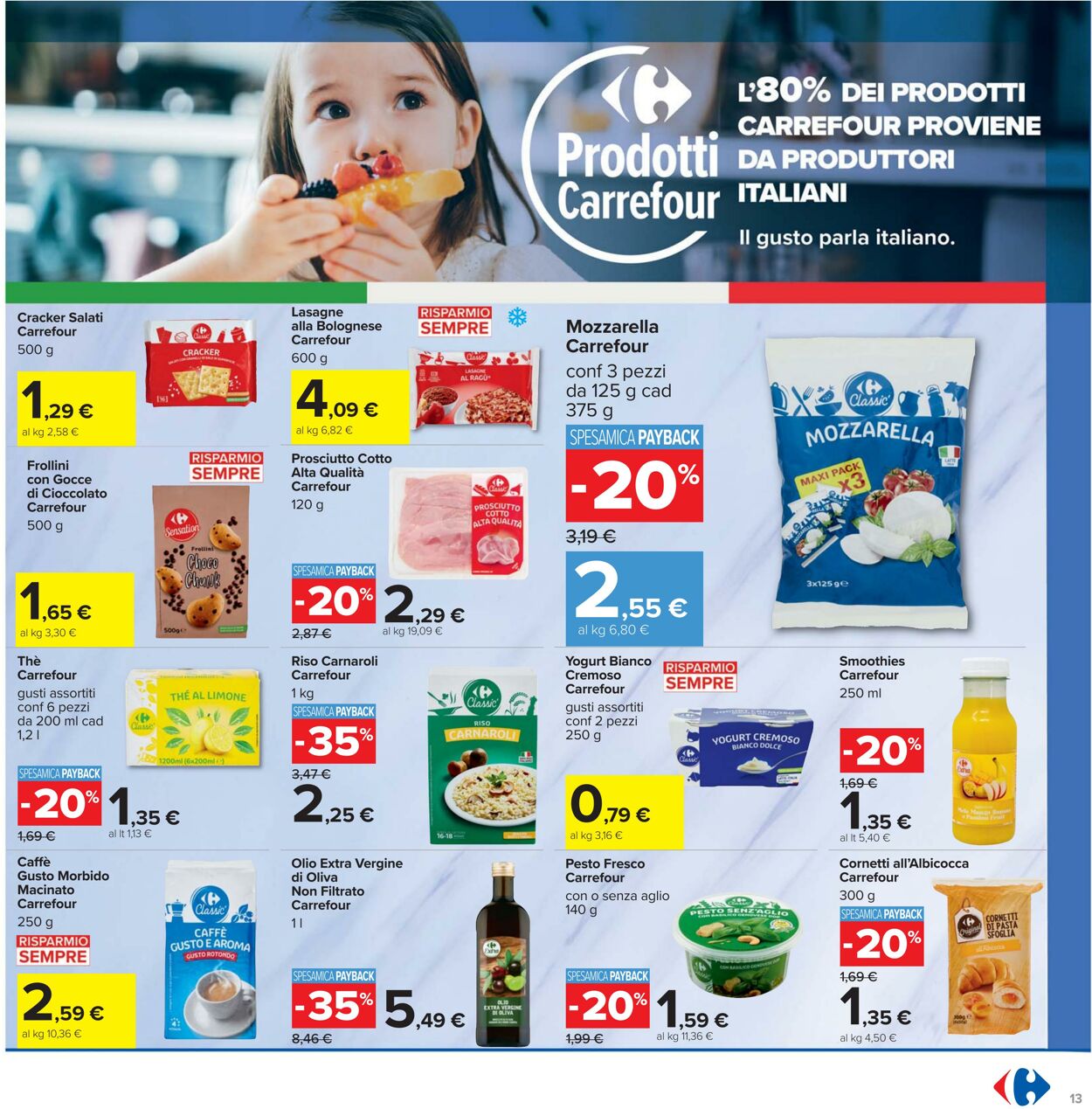 Volantino Carrefour 26.09.2025 - 09.10.2025