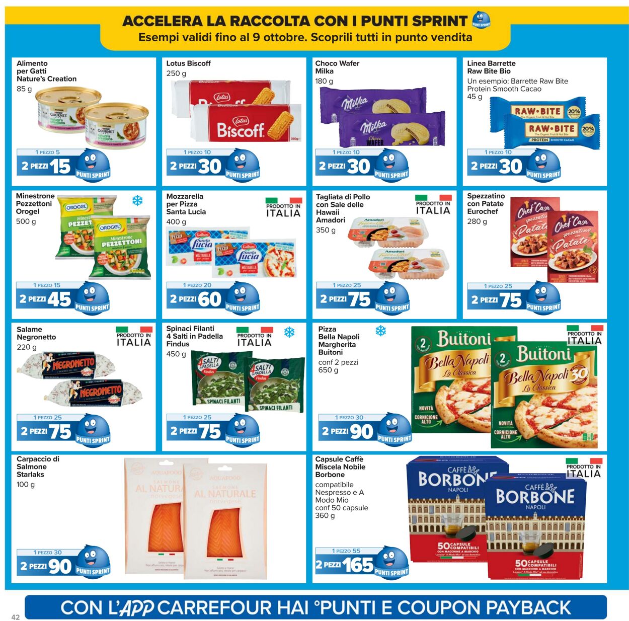 Volantino Carrefour 26.09.2025 - 09.10.2025