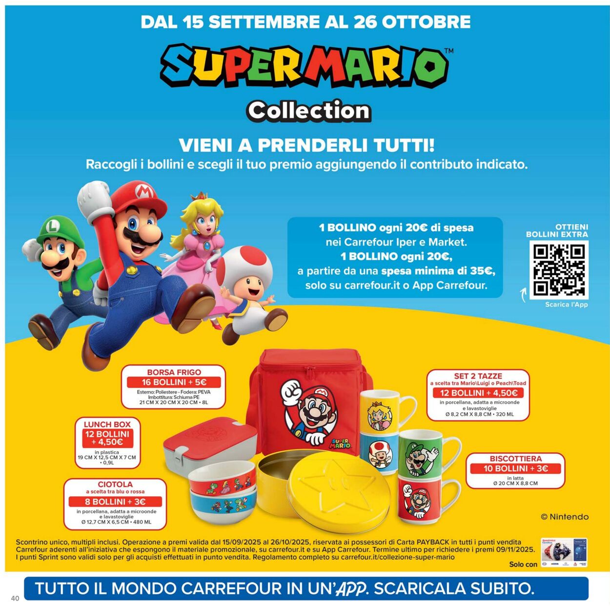 Volantino Carrefour 26.09.2025 - 09.10.2025