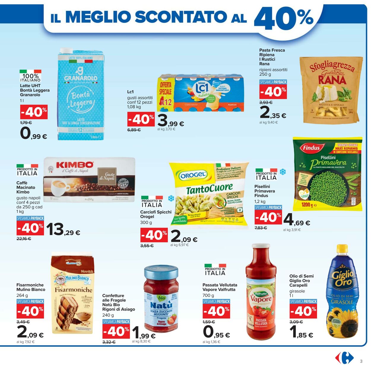Volantino Carrefour 26.09.2025 - 09.10.2025