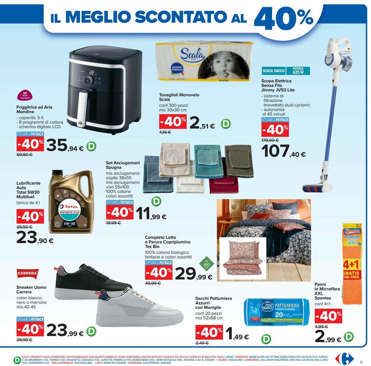 Volantino Carrefour 26.09.2025 - 09.10.2025