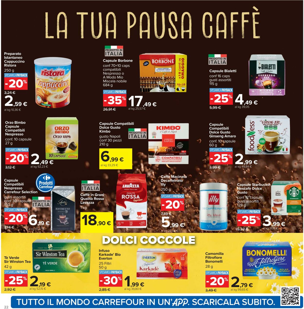 Volantino Carrefour 26.09.2025 - 09.10.2025
