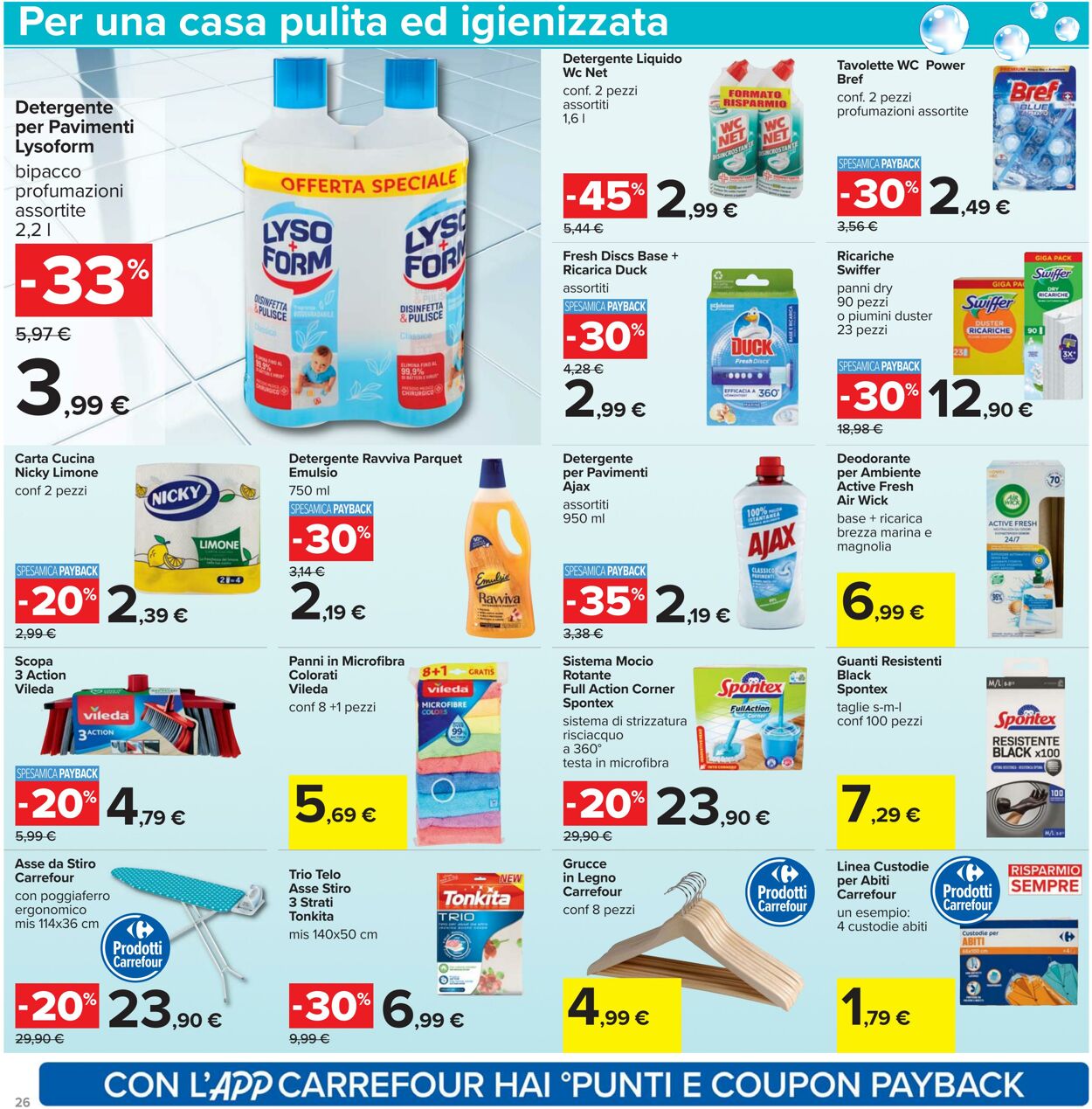 Volantino Carrefour 26.09.2025 - 09.10.2025