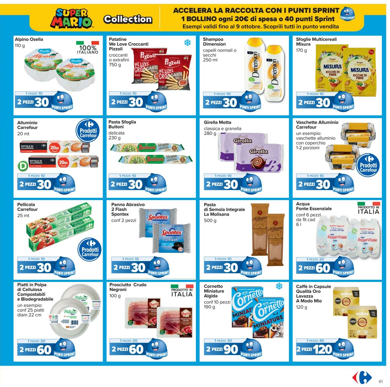 Volantino Carrefour 26.09.2025 - 09.10.2025
