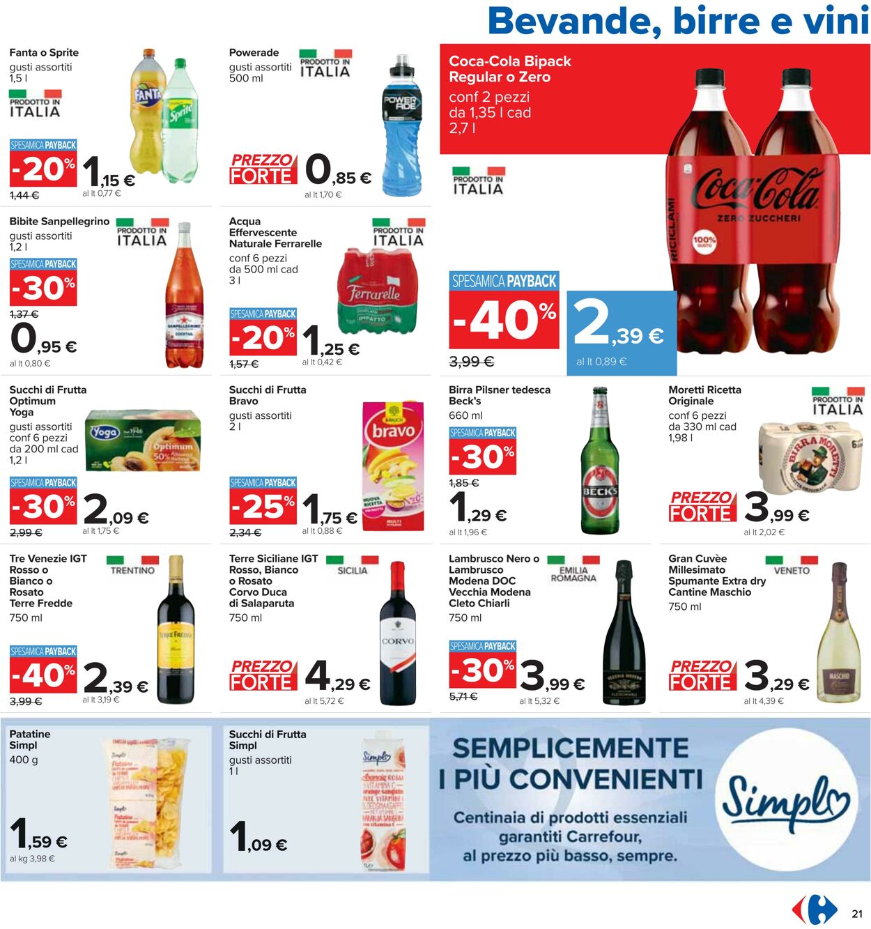 Volantino Carrefour 05.01.2023 - 18.01.2023