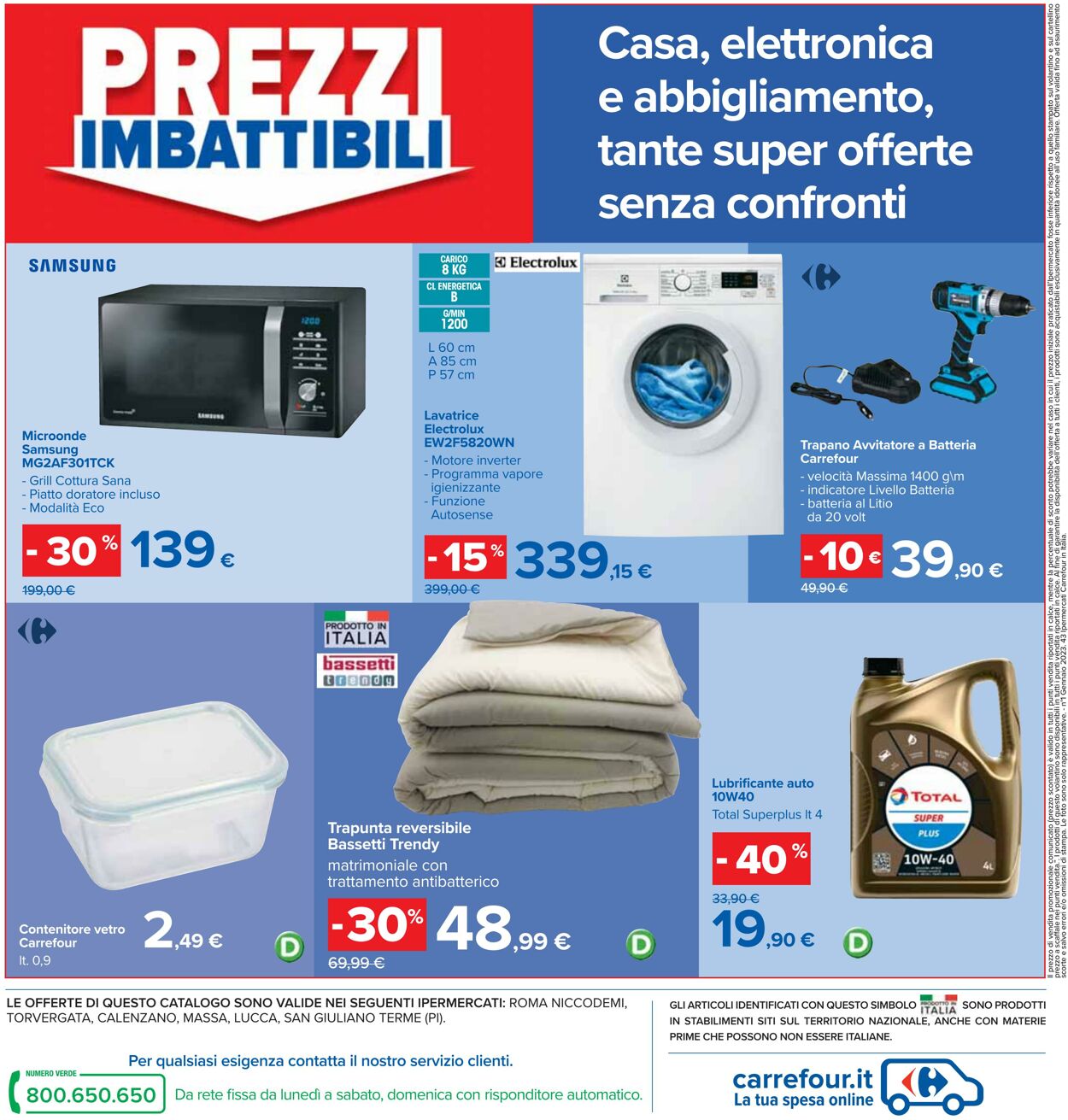 Volantino Carrefour 05.01.2023 - 18.01.2023