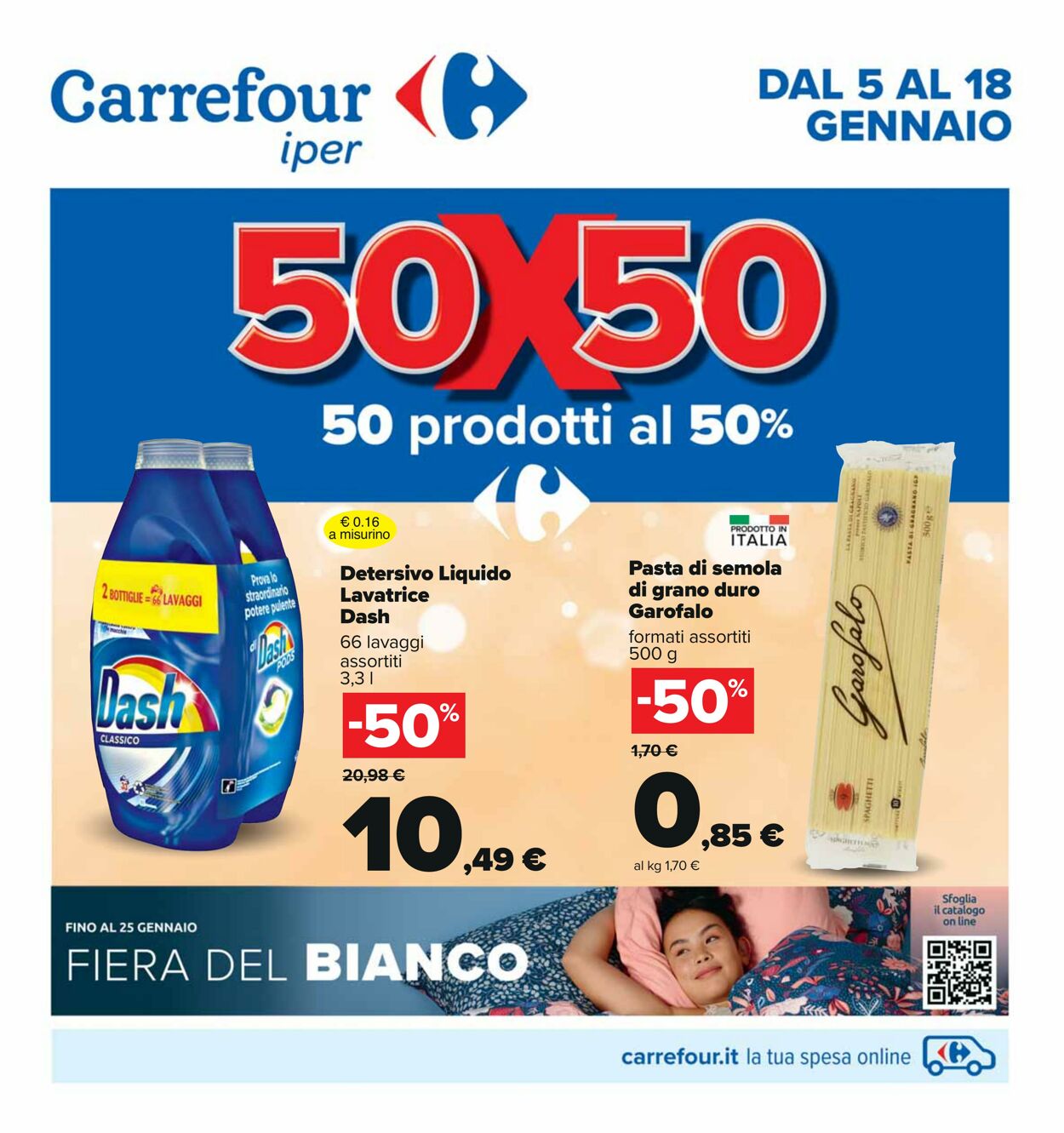 Volantino Carrefour 05.01.2023 - 18.01.2023