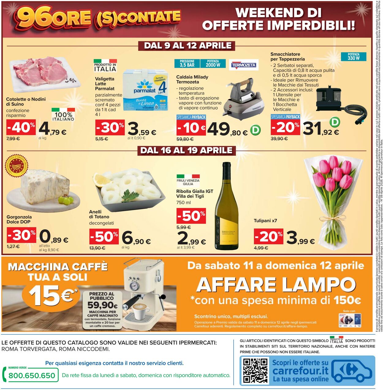 Volantino Carrefour 07.04.2026 - 20.04.2026