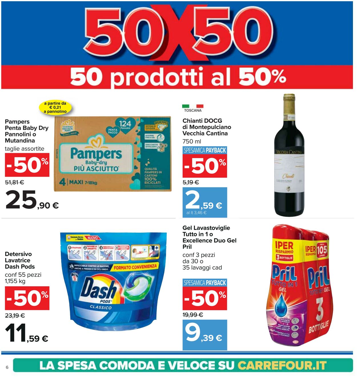 Volantino Carrefour 05.01.2024 - 17.01.2024