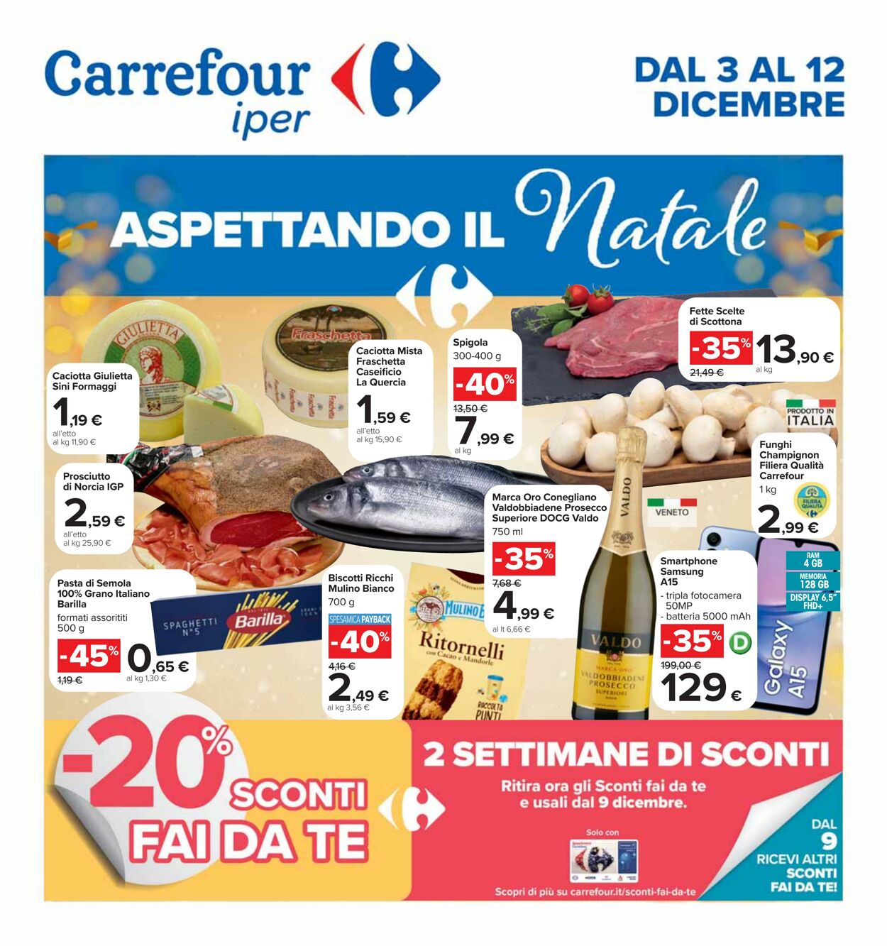 Volantino Carrefour 03.12.2024 - 12.12.2024