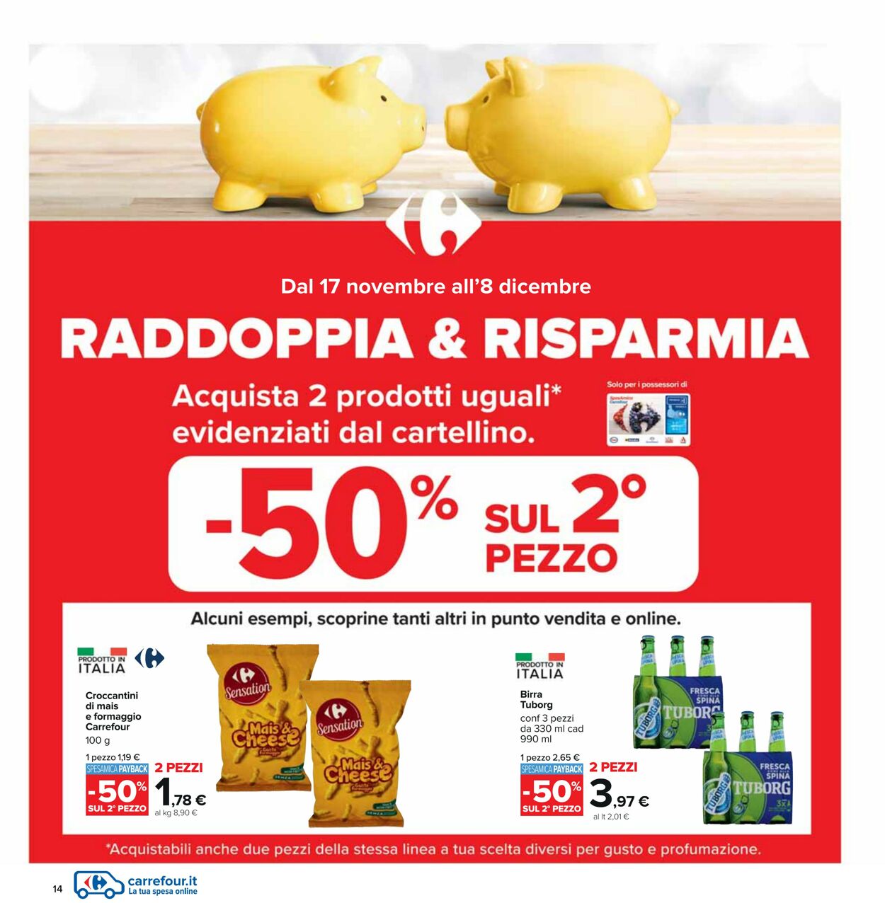 Volantino Carrefour 17.11.2022 - 28.11.2022