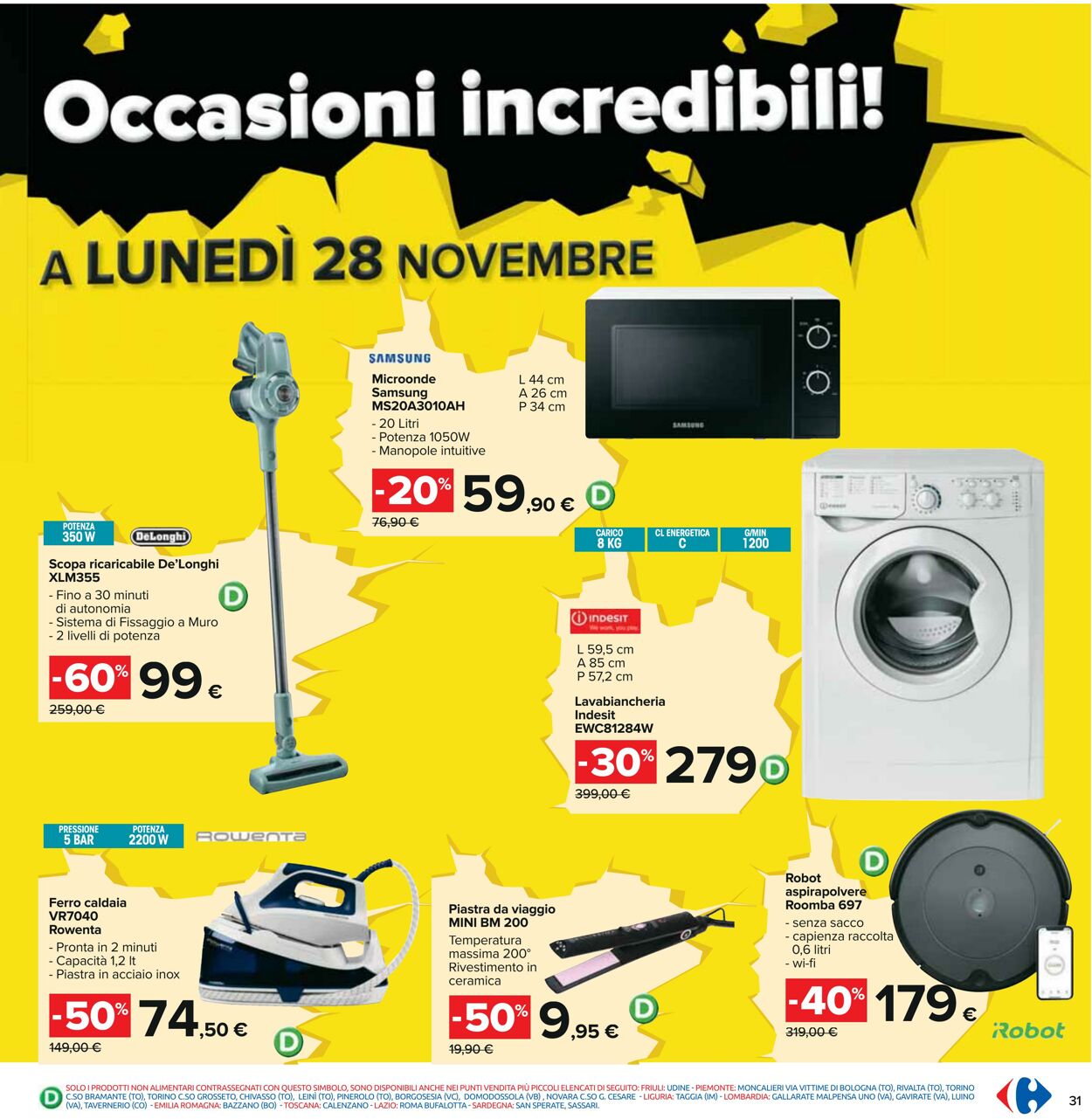 Volantino Carrefour 17.11.2022 - 28.11.2022