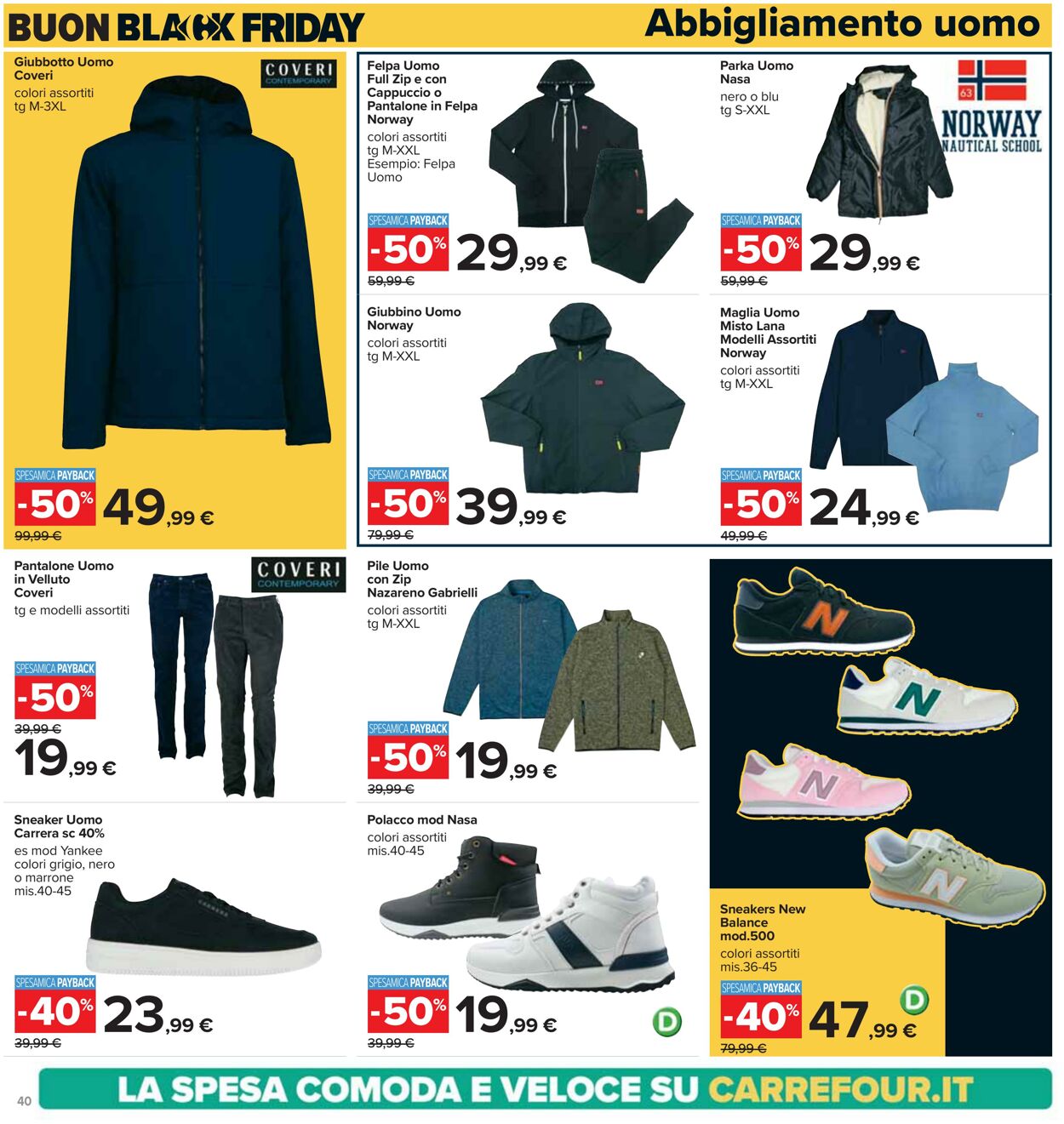 Volantino Carrefour 18.11.2024 - 02.12.2024