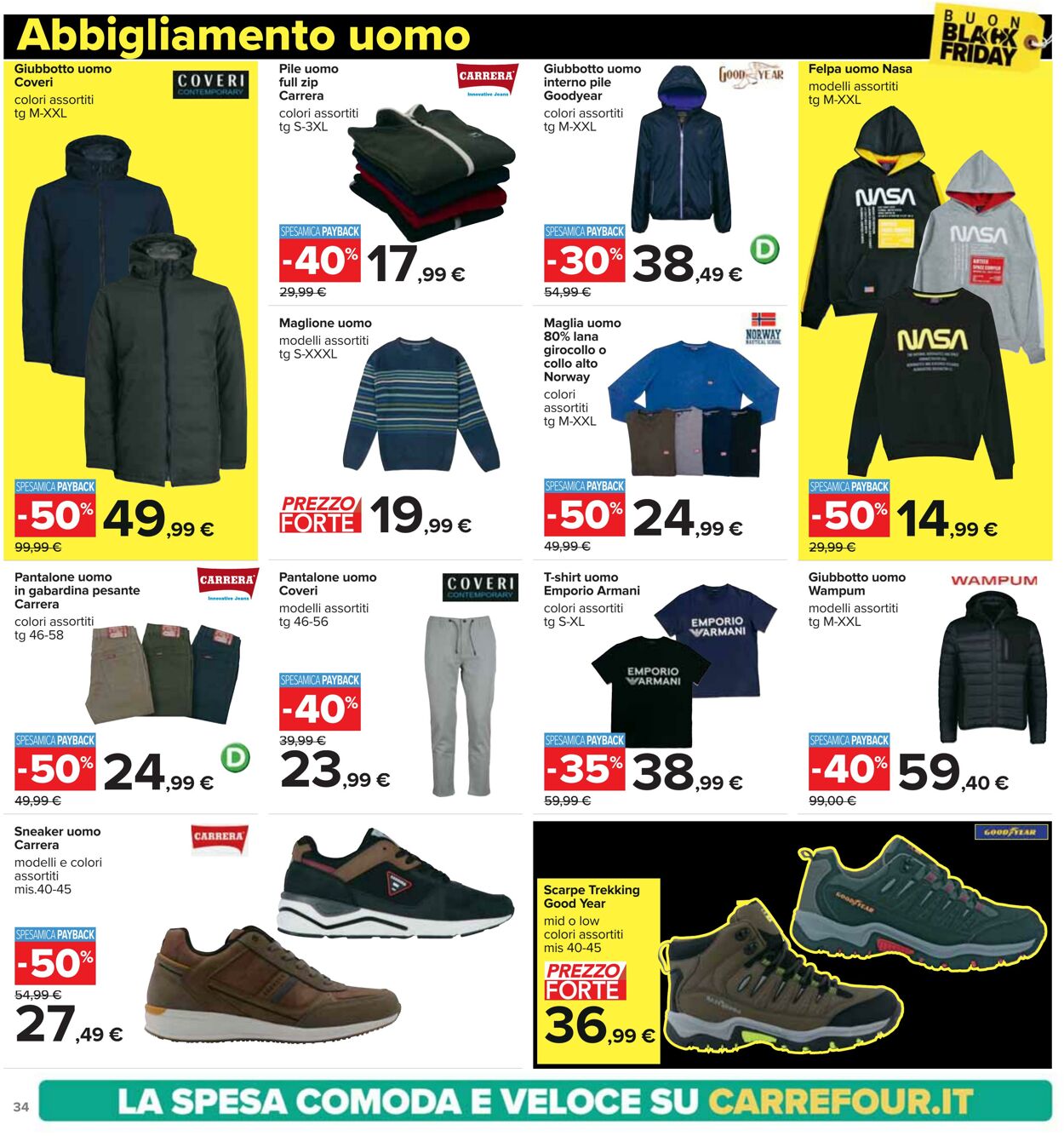 Volantino Carrefour 13.11.2023 - 27.11.2023