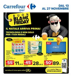 Volantino Carrefour 13.11.2023 - 27.11.2023