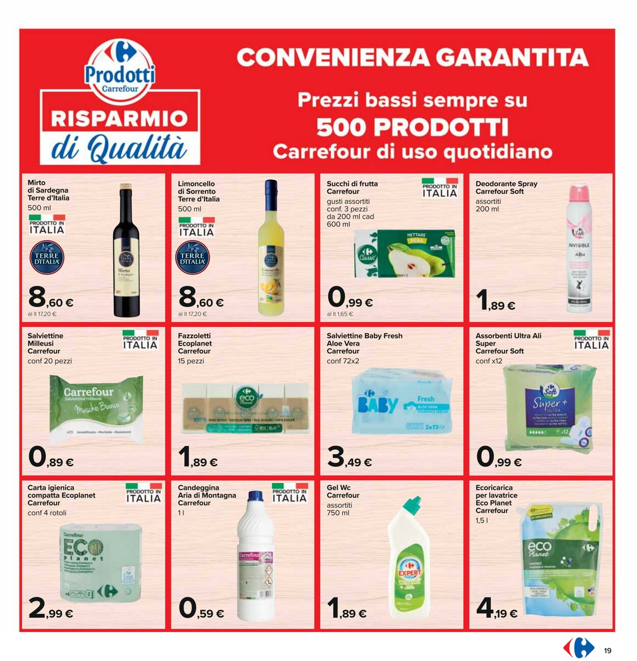 Volantino Carrefour 28.03.2023 - 10.04.2023