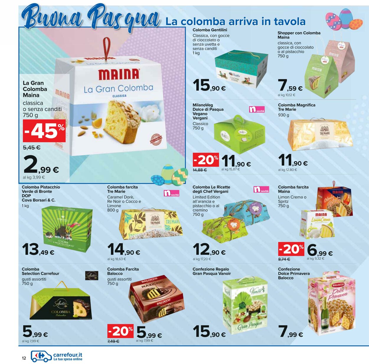 Volantino Carrefour 28.03.2023 - 10.04.2023