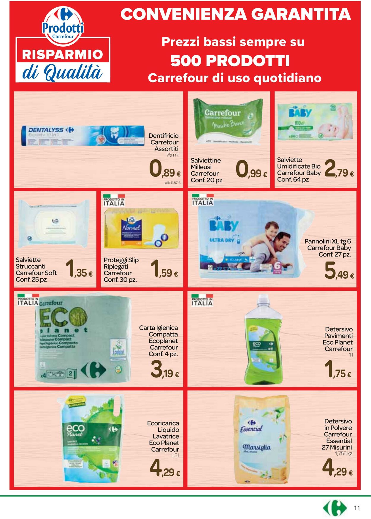 Volantino Carrefour 28.03.2023 - 10.04.2023