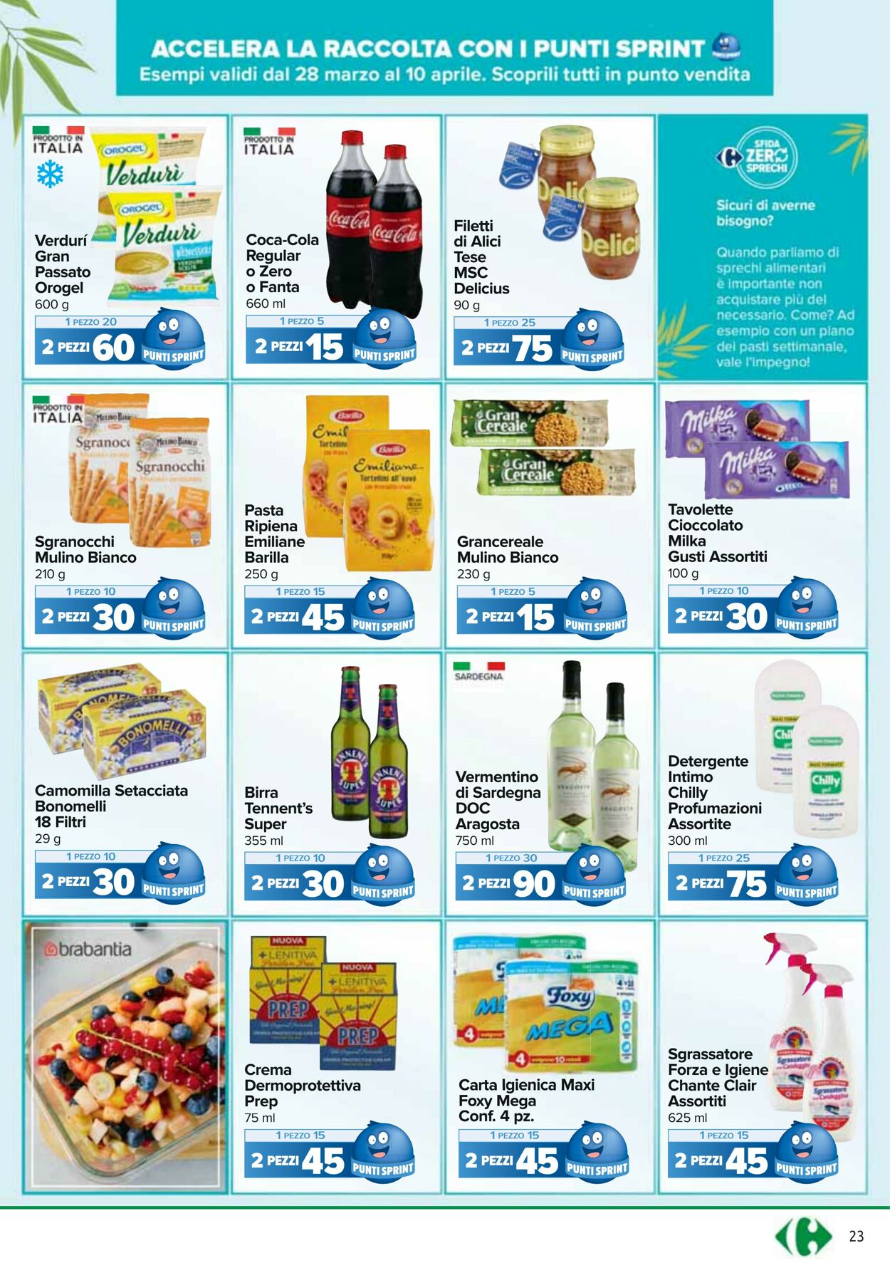 Volantino Carrefour 28.03.2023 - 10.04.2023