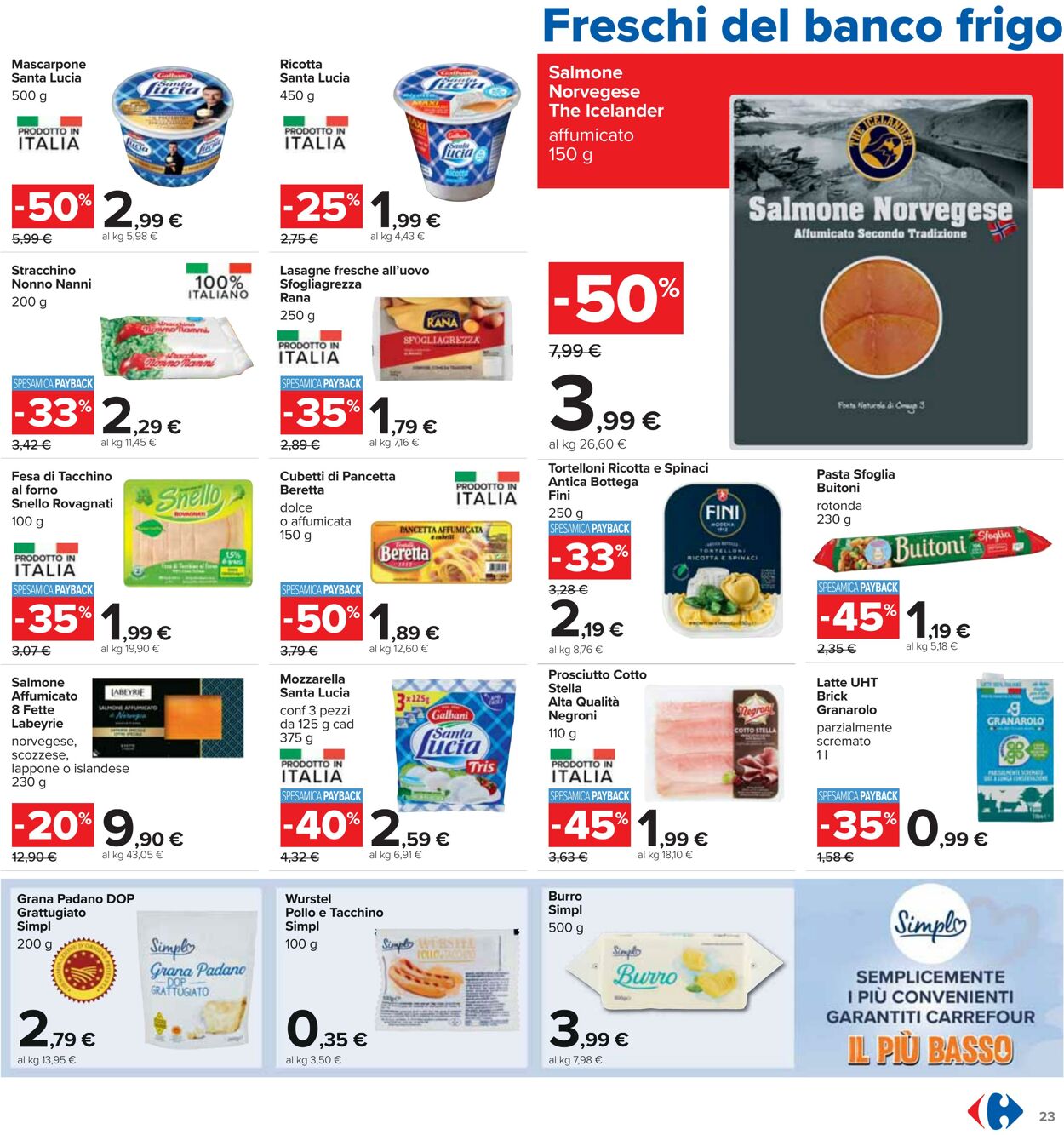 Volantino Carrefour 19.03.2024 - 01.04.2024