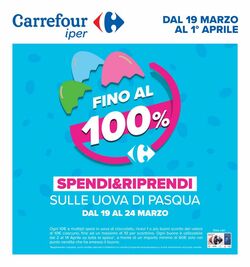 Volantino Carrefour 19.03.2024 - 01.04.2024