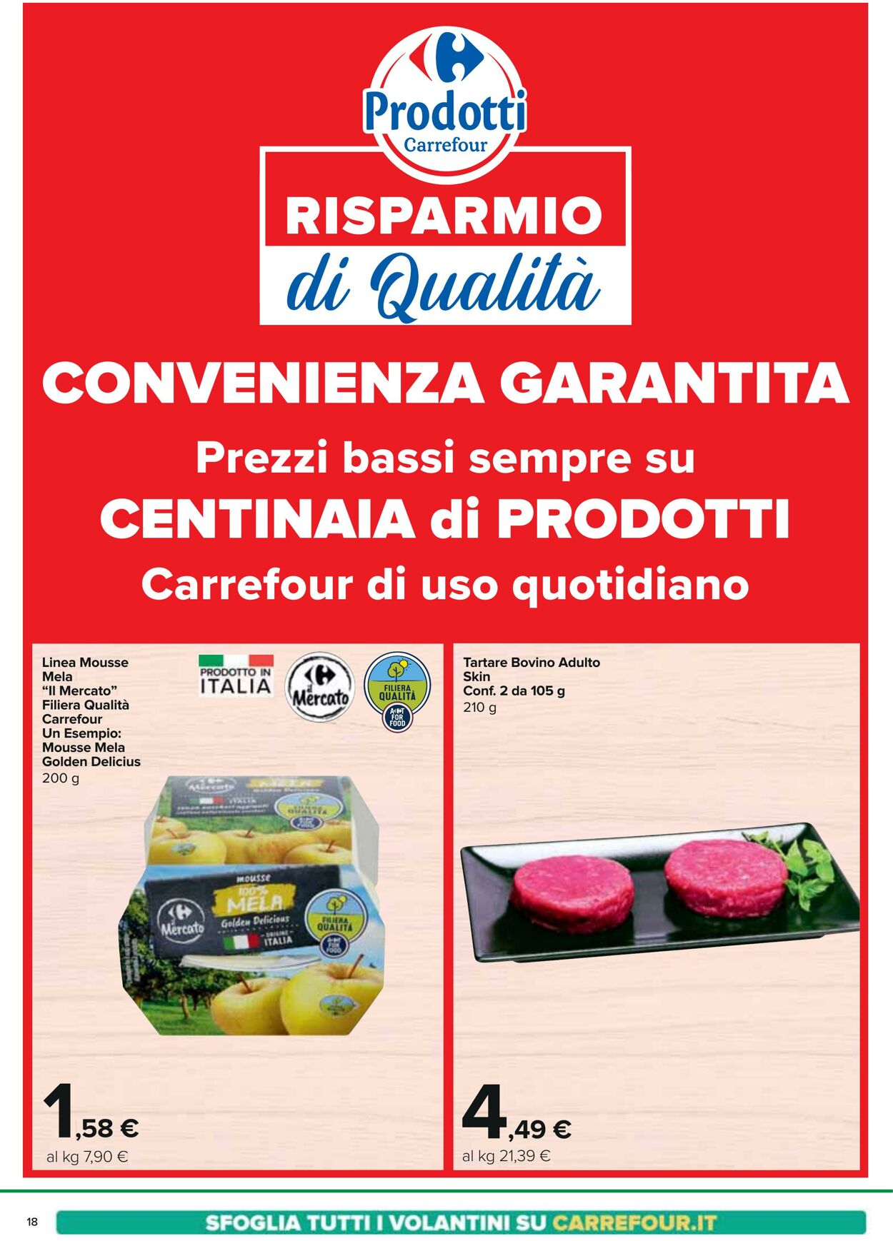 Volantino Carrefour 14.03.2024 - 01.04.2024