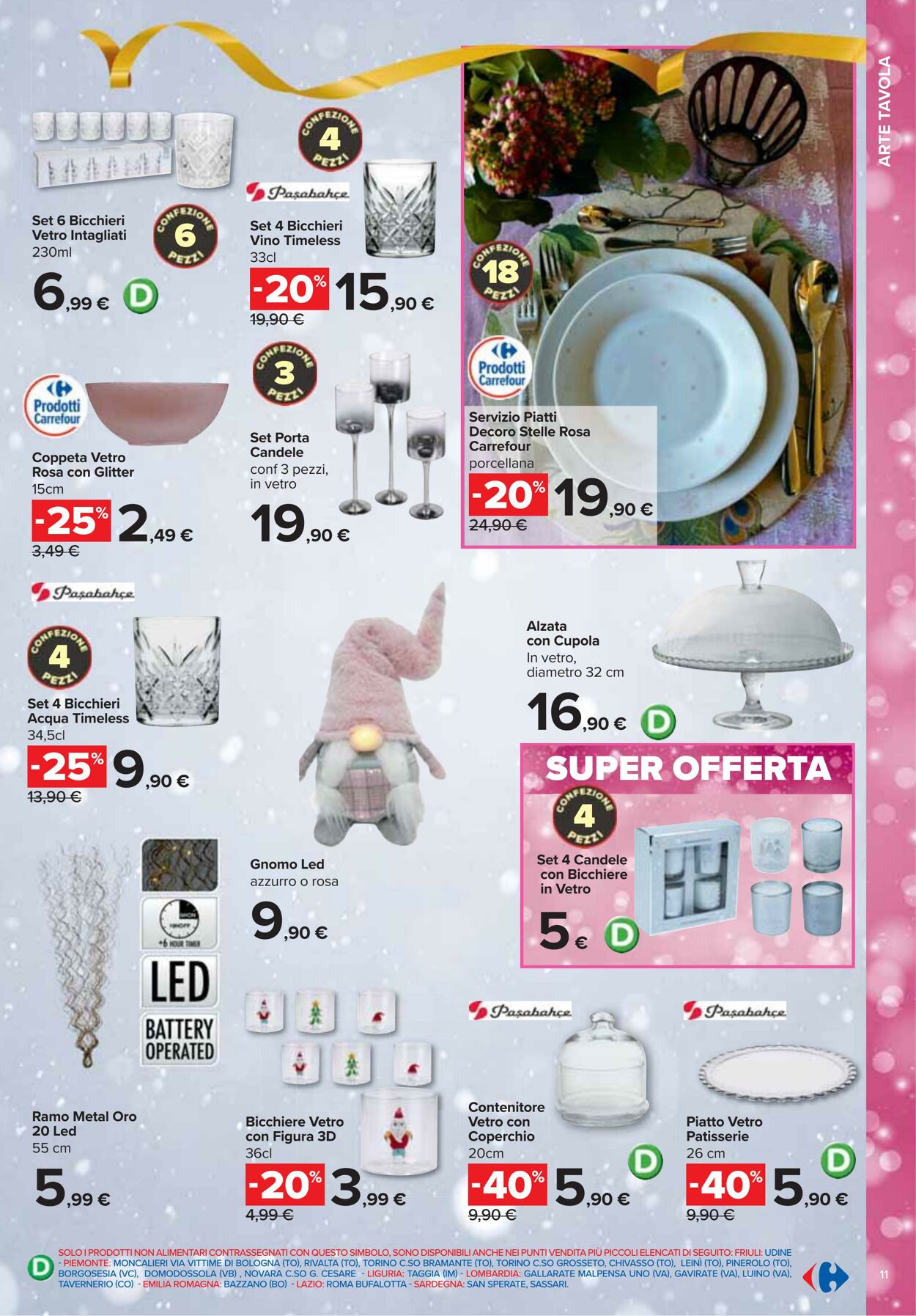 Volantino Carrefour 04.11.2024 - 24.12.2024