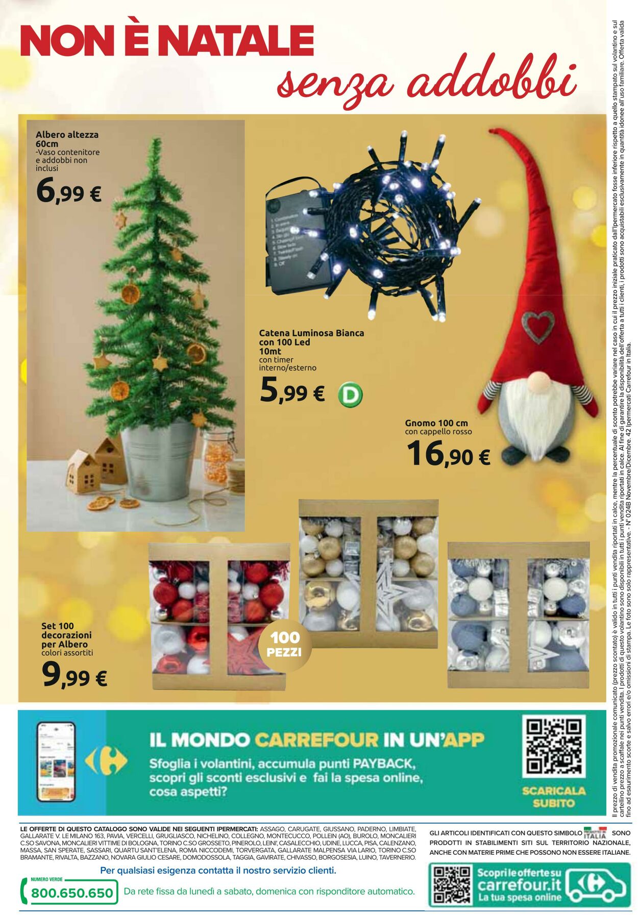 Volantino Carrefour 06.11.2023 - 24.12.2023