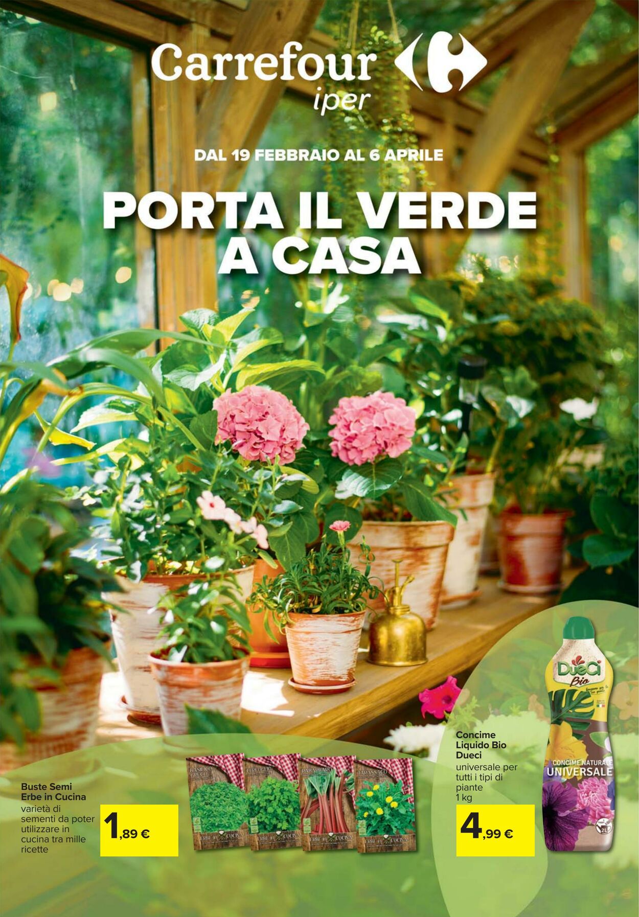 Volantino Carrefour 19.02.2026 - 06.04.2026