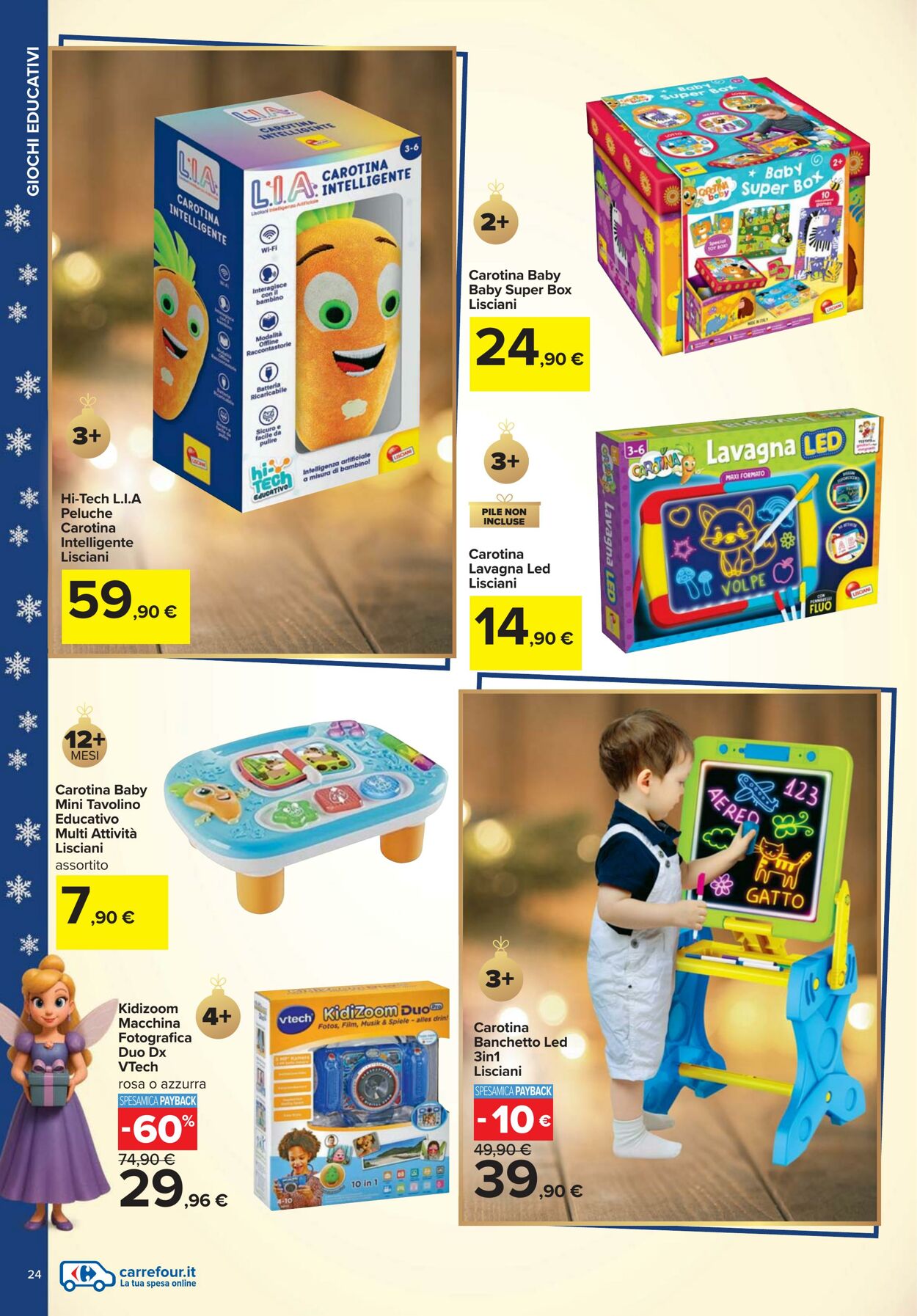 Volantino Carrefour 24.10.2025 - 24.12.2025
