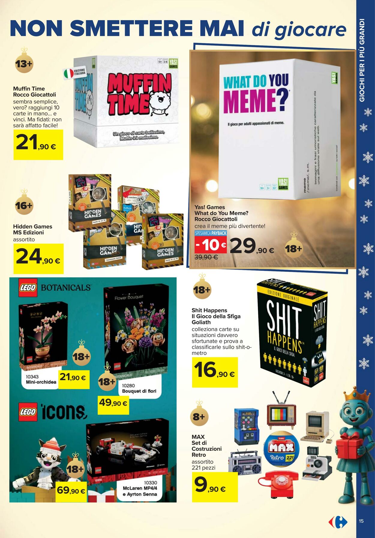 Volantino Carrefour 24.10.2025 - 24.12.2025