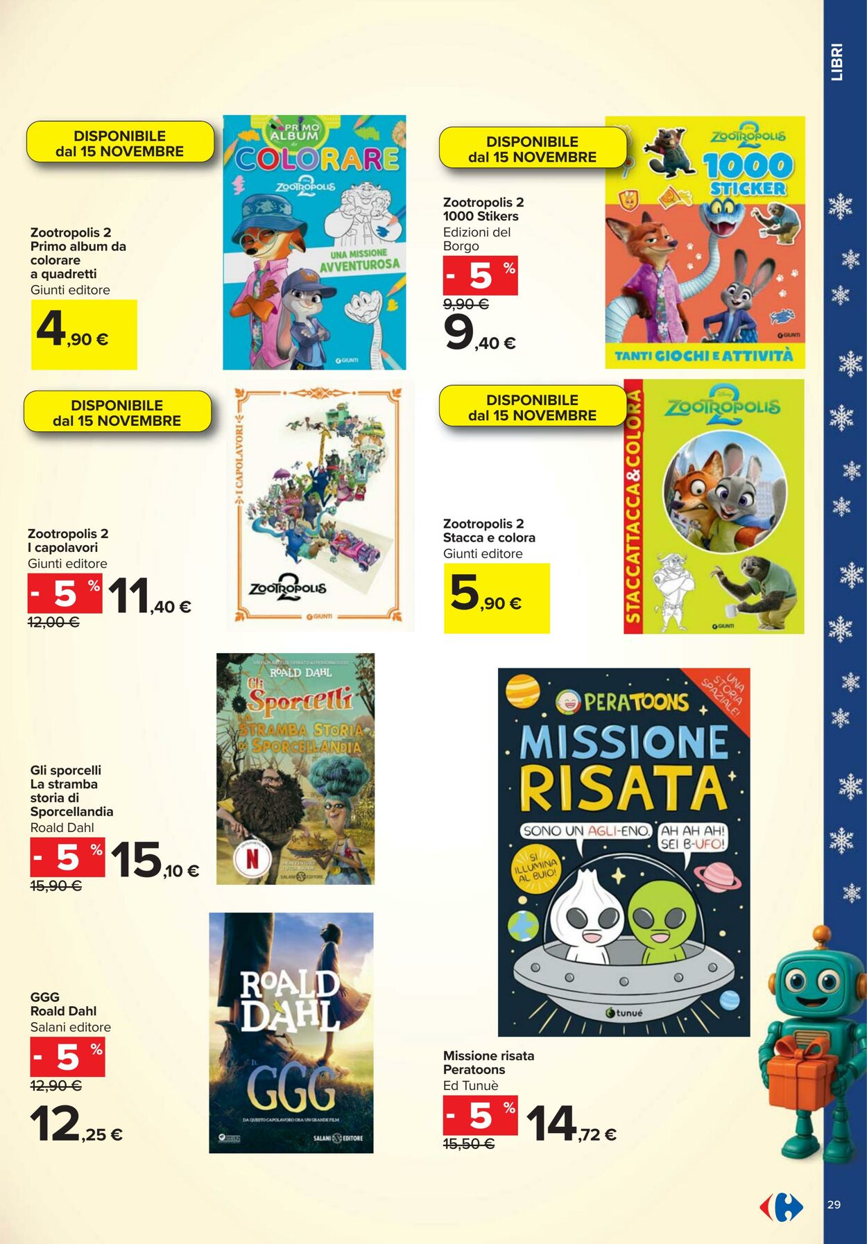Volantino Carrefour 24.10.2025 - 24.12.2025