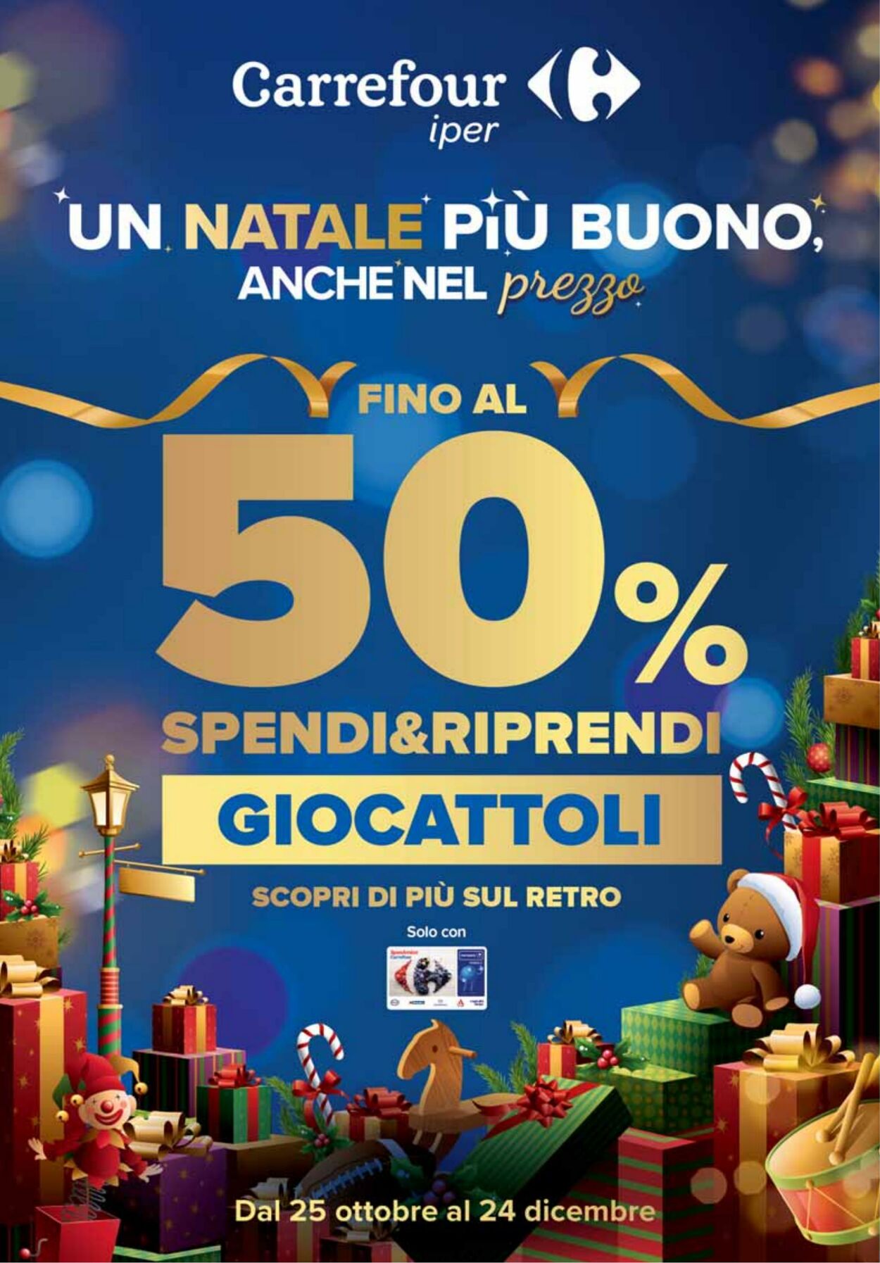 Volantino Carrefour 25.10.2024 - 24.12.2024