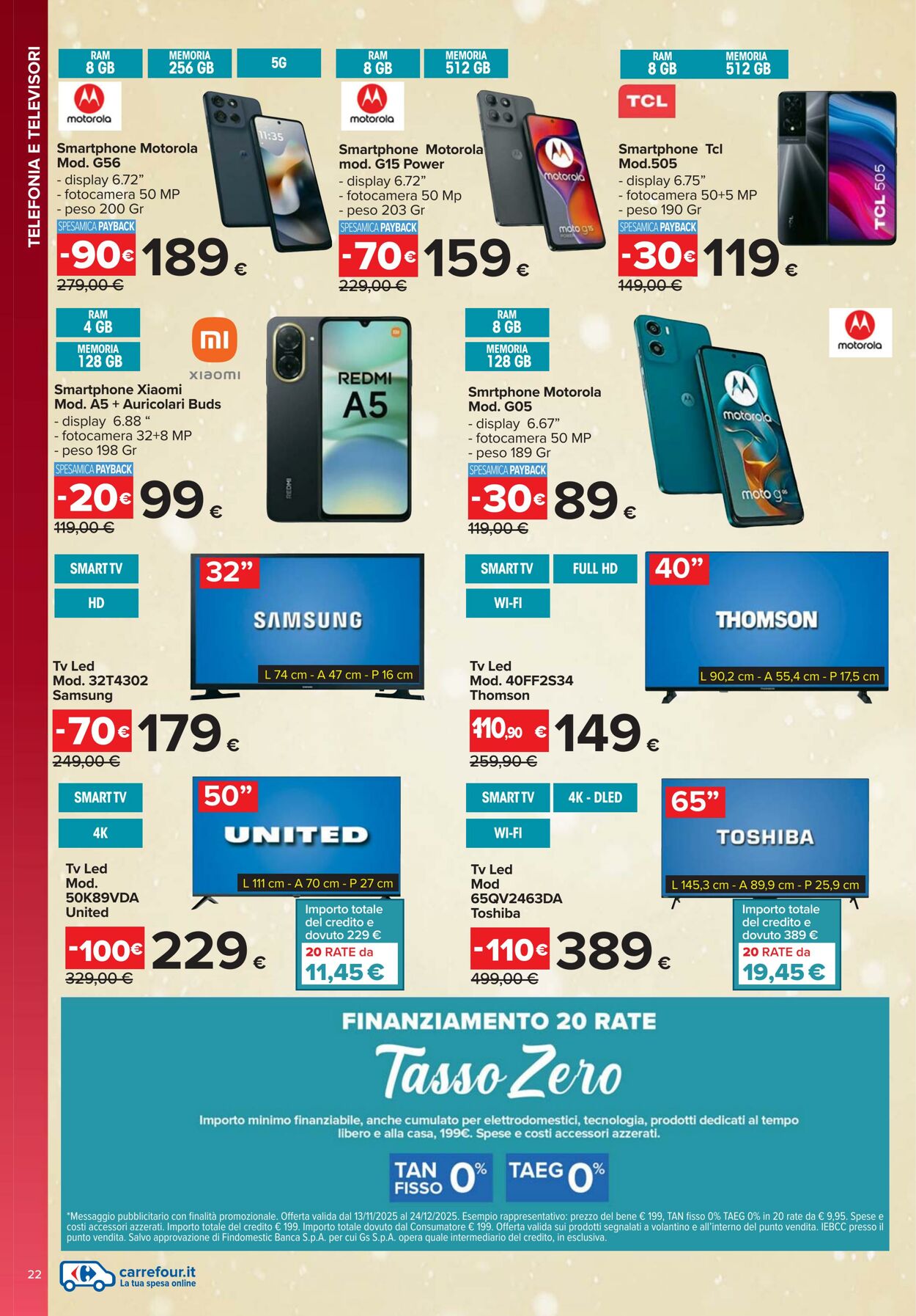 Volantino Carrefour 13.11.2025 - 24.12.2025