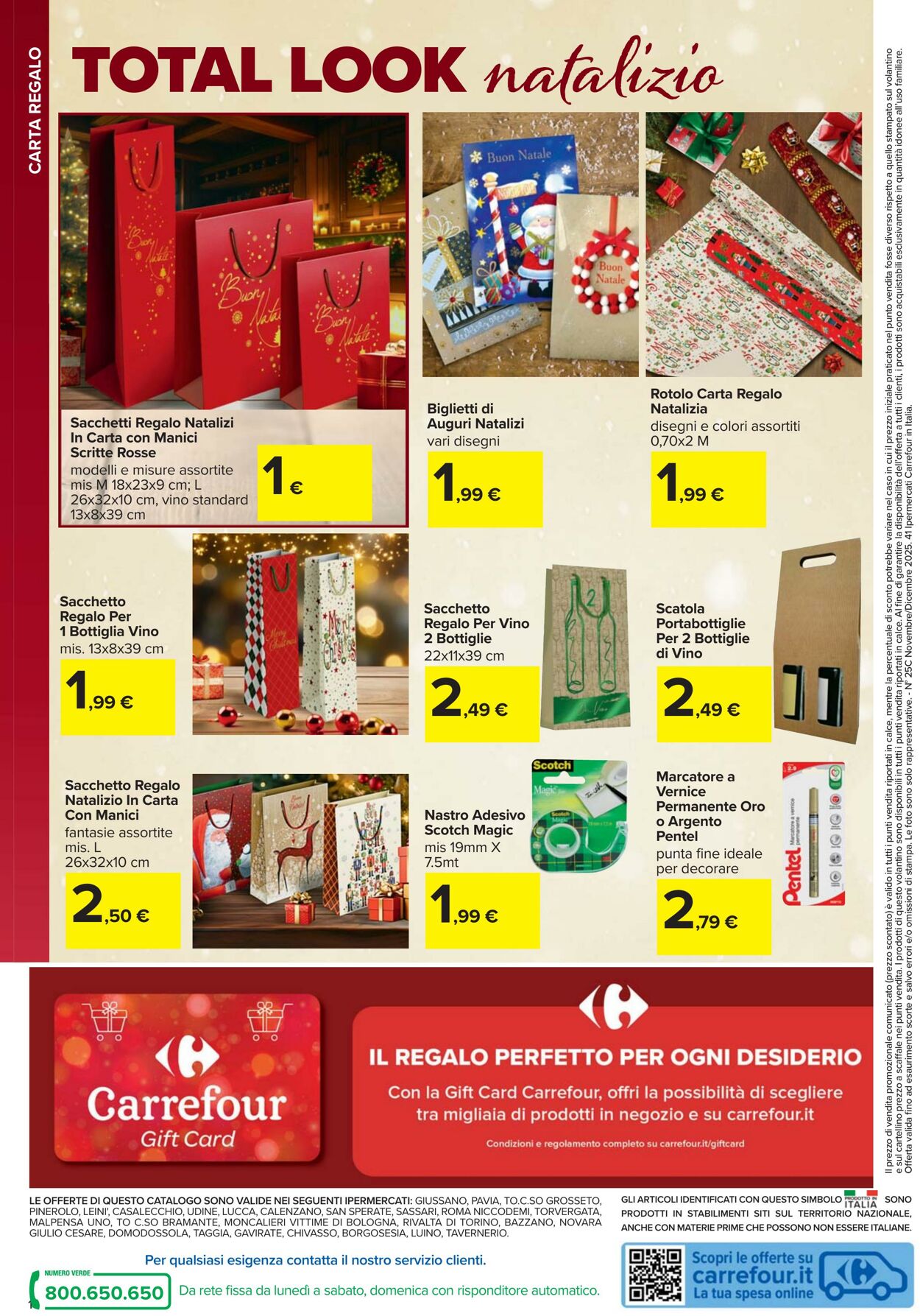 Volantino Carrefour 13.11.2025 - 24.12.2025