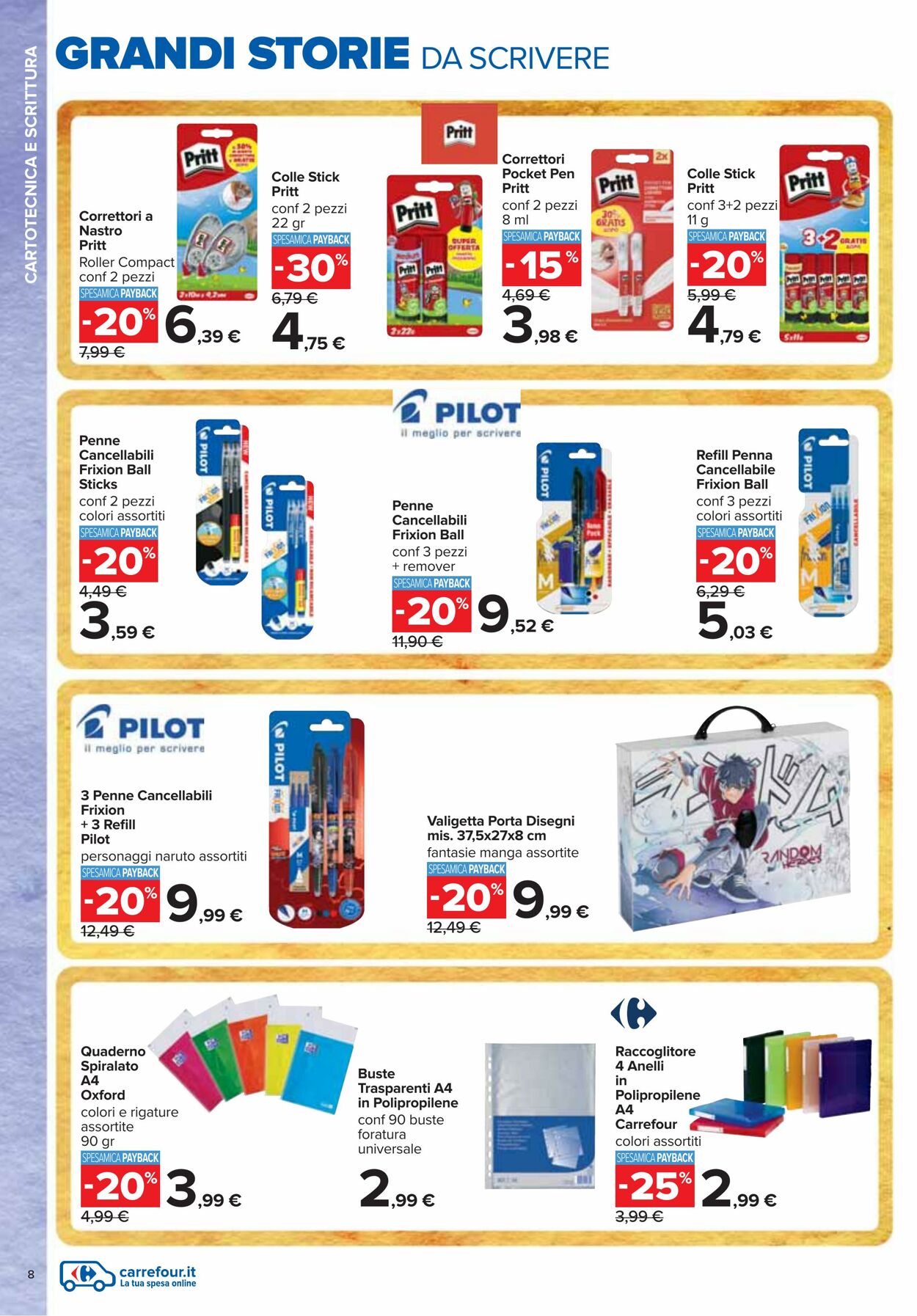 Volantino Carrefour 25.07.2024 - 05.09.2024