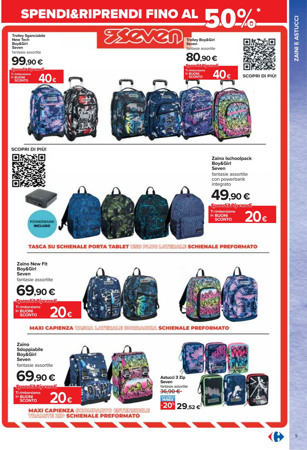 Volantino Carrefour 25.07.2024 - 05.09.2024