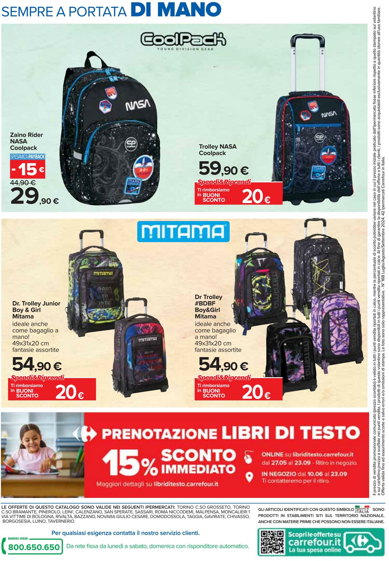 Volantino Carrefour 25.07.2024 - 05.09.2024