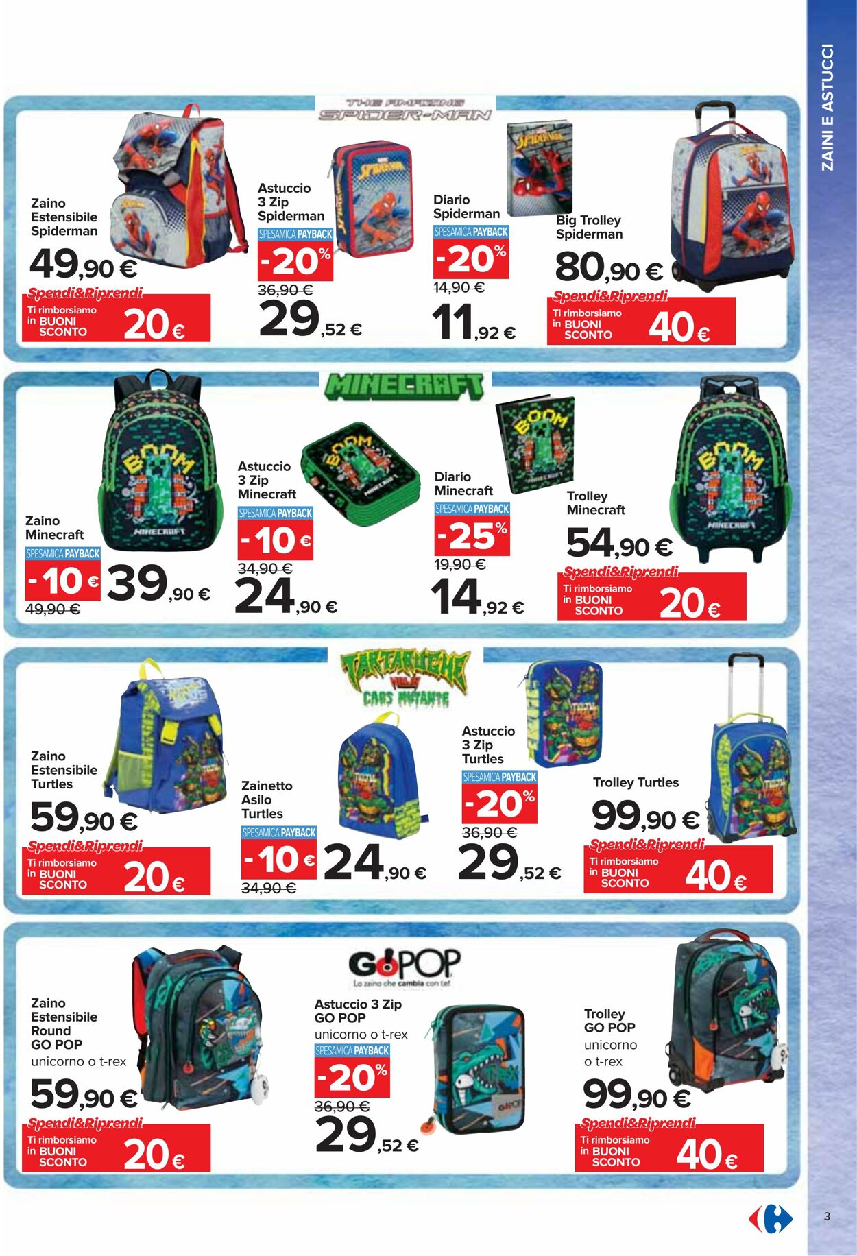 Volantino Carrefour 25.07.2024 - 05.09.2024