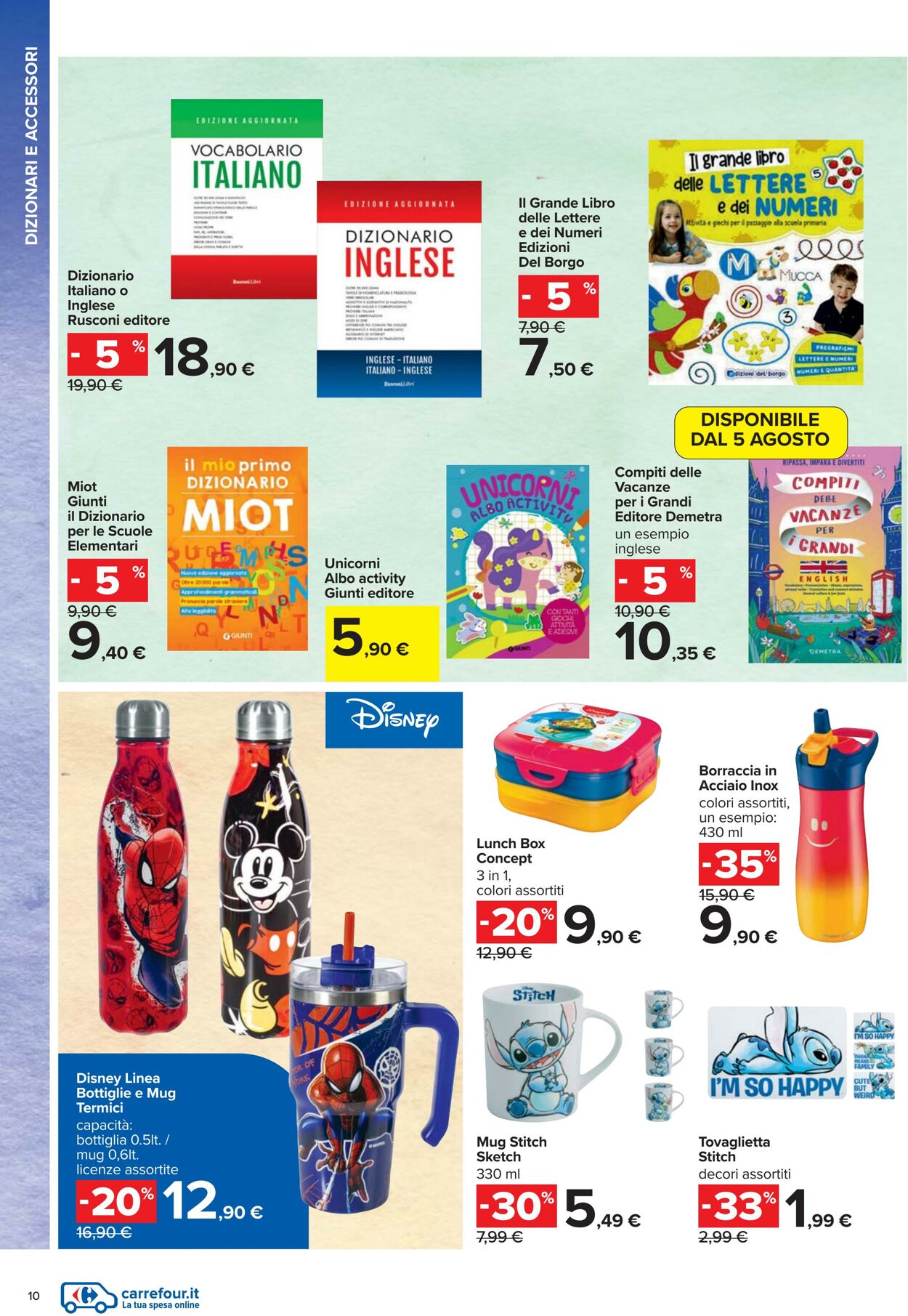Volantino Carrefour 24.07.2025 - 04.09.2025