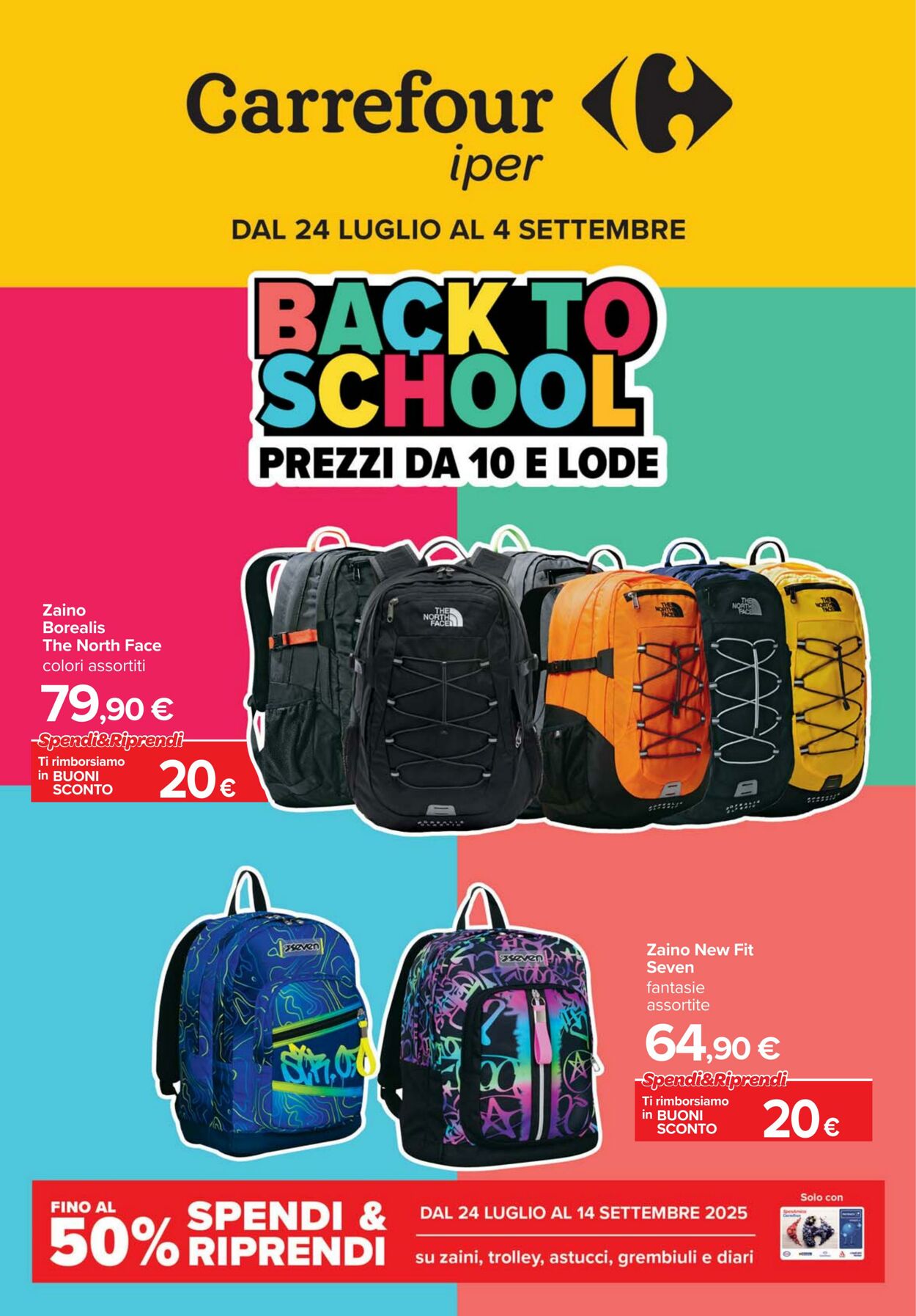 Volantino Carrefour 24.07.2025 - 04.09.2025