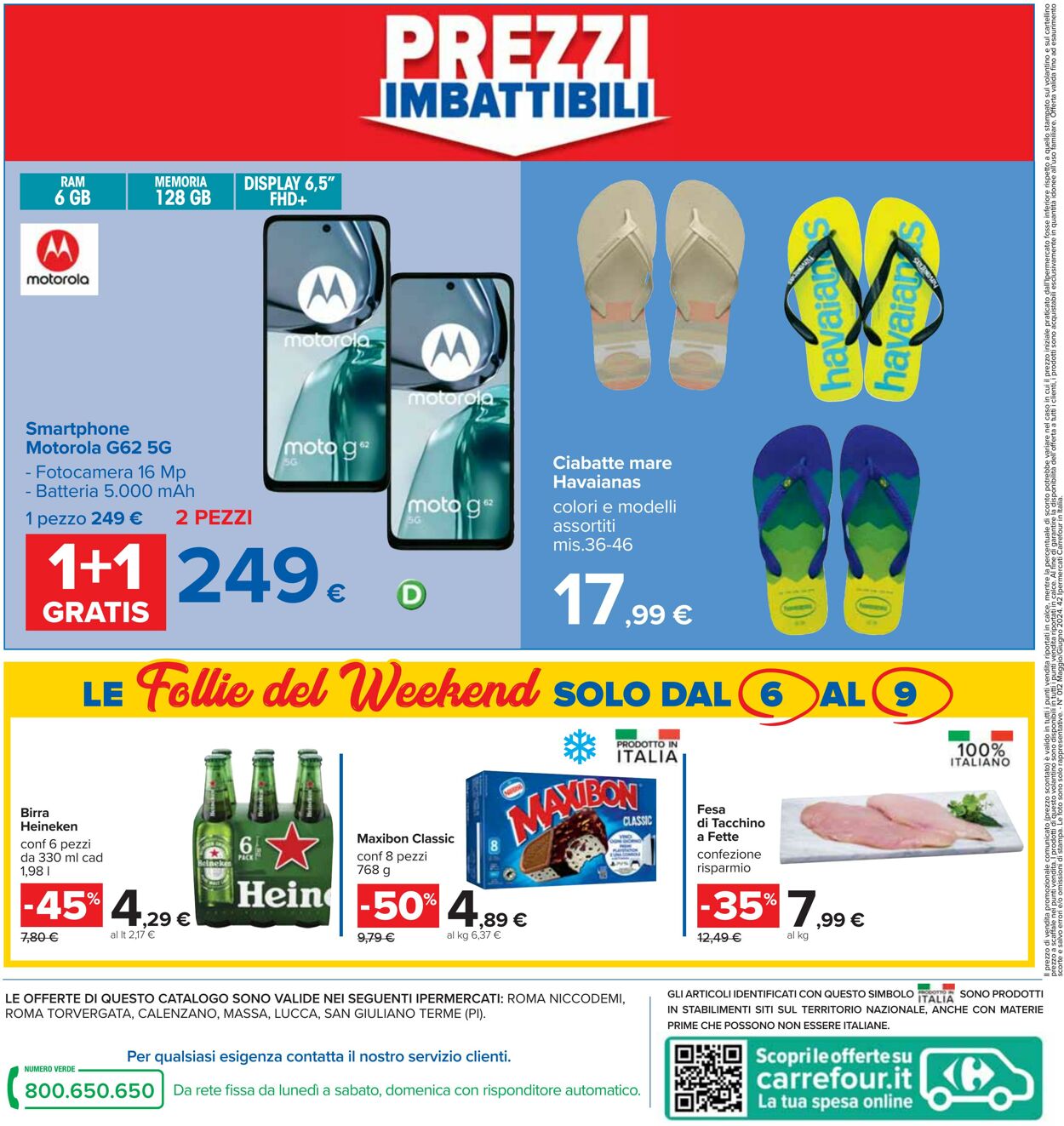 Volantino Carrefour 30.05.2024 - 12.06.2024