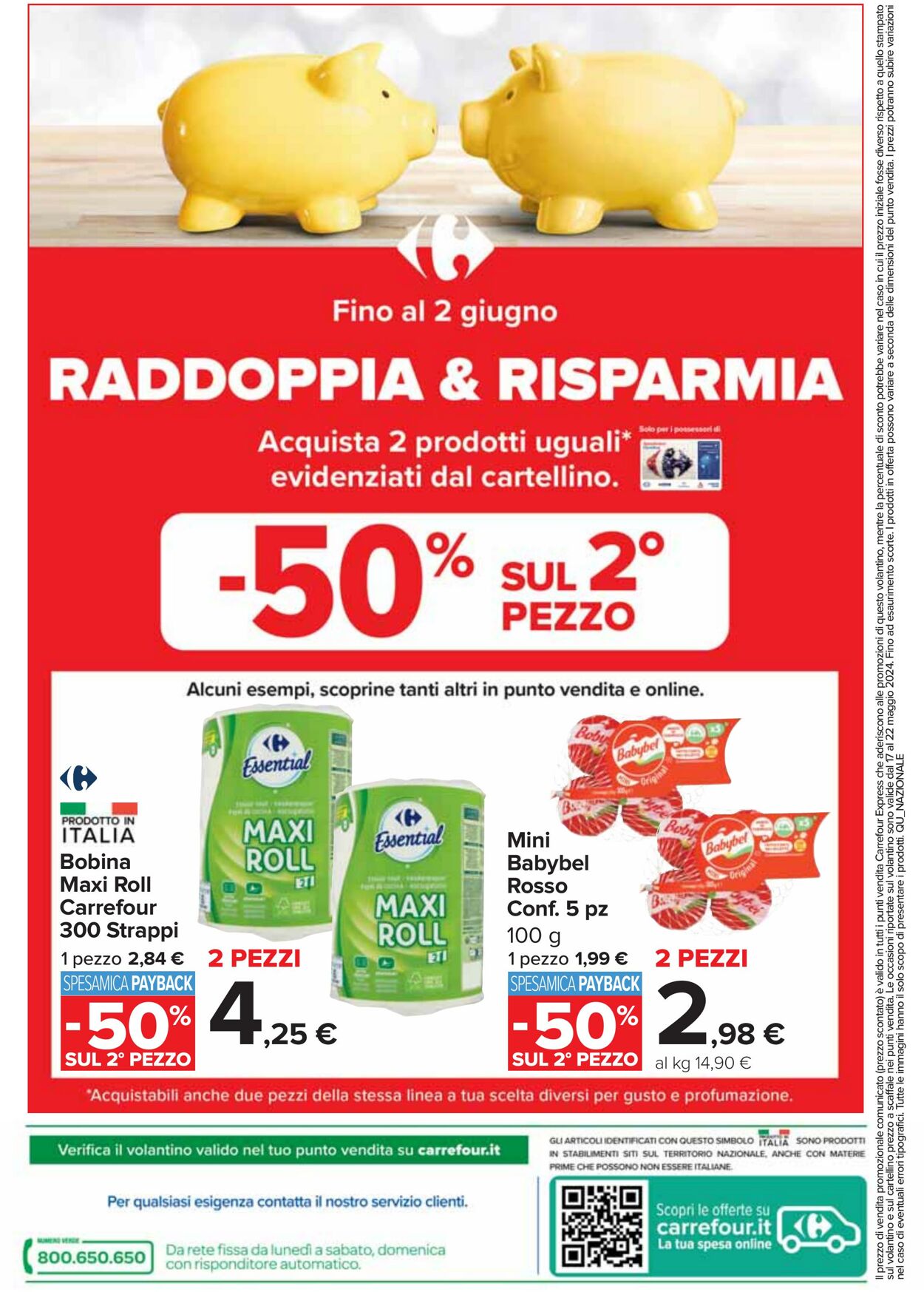 Volantino Carrefour 07.05.2024 - 22.05.2024